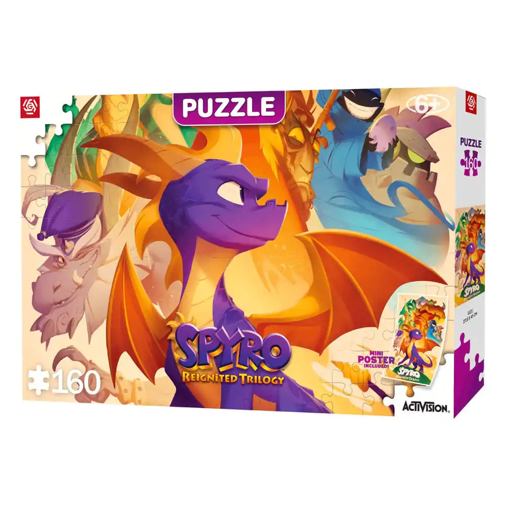 Spyro Reignited Trilogy dětské puzzle Heroes (160 dílků) fotografii produktu