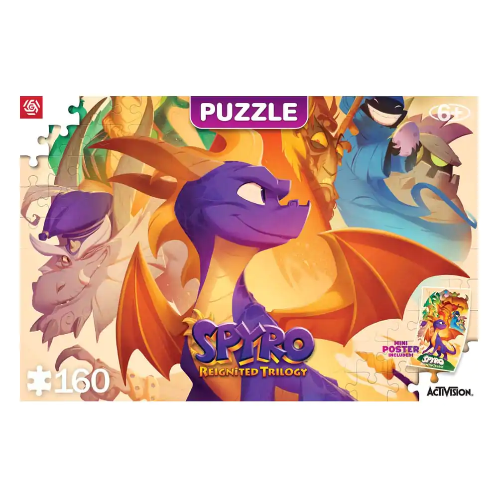 Spyro Reignited Trilogy dětské puzzle Heroes (160 dílků) fotografii produktu