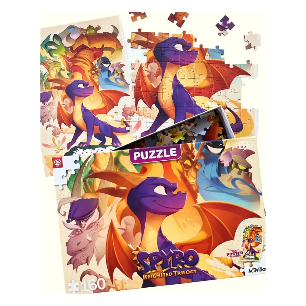 Spyro Reignited Trilogy dětské puzzle Heroes (160 dílků) fotografii produktu