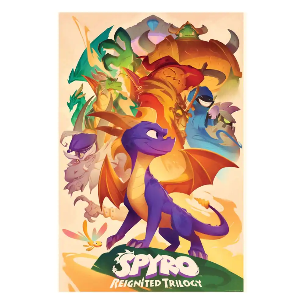 Spyro Reignited Trilogy dětské puzzle Heroes (160 dílků) fotografii produktu