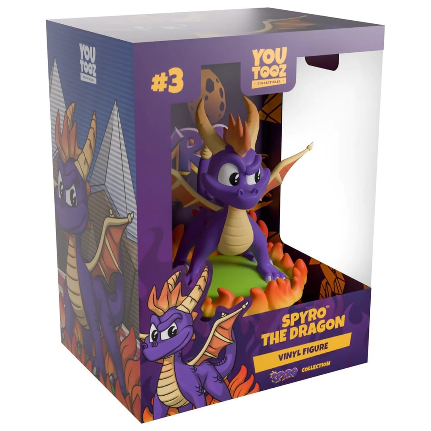 Spyro the Dragon vinyl figurka Spyro The Dragon 8 cm fotografii produktu