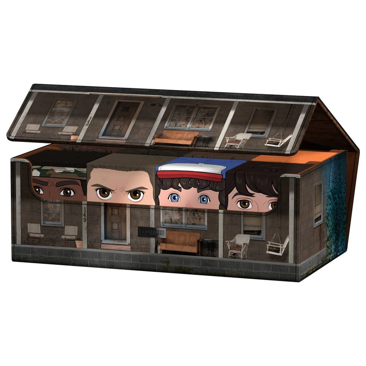 Squaroes Sběratelských 800 pouzder Stranger Things - The Byers House fotografii produktu