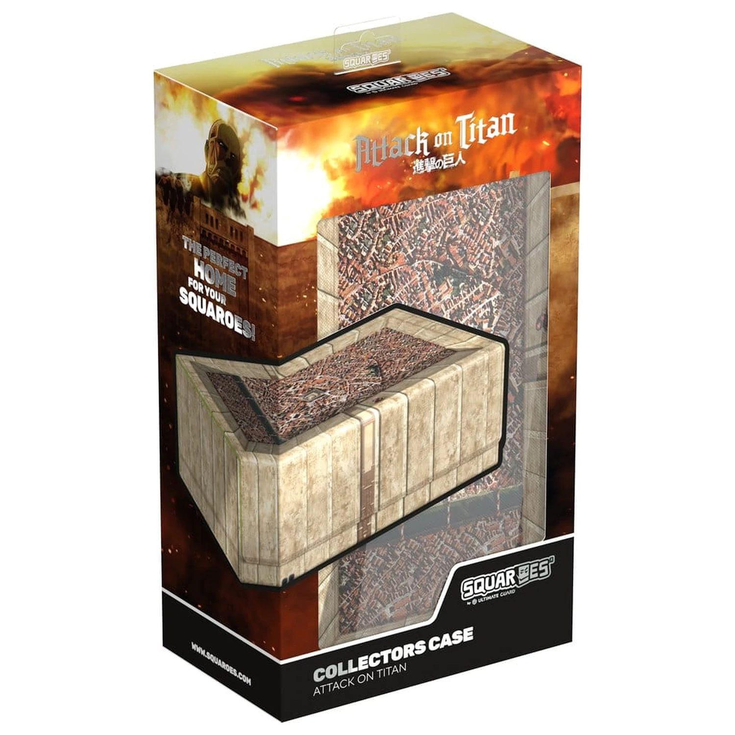 Squaroes - Sběratelské pouzdro 800 Attack on Titan - Shiganshina District fotografii produktu
