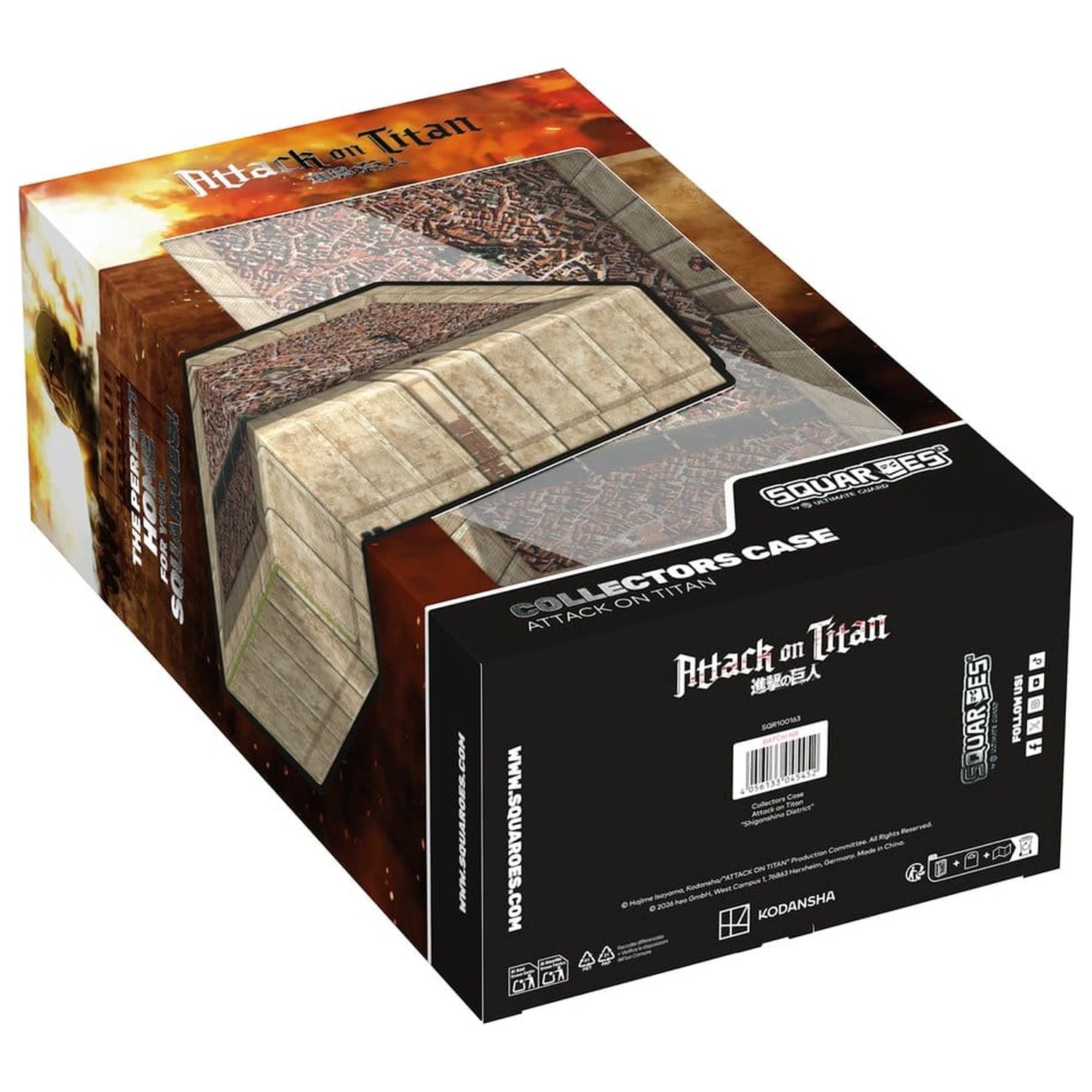 Squaroes - Sběratelské pouzdro 800 Attack on Titan - Shiganshina District fotografii produktu