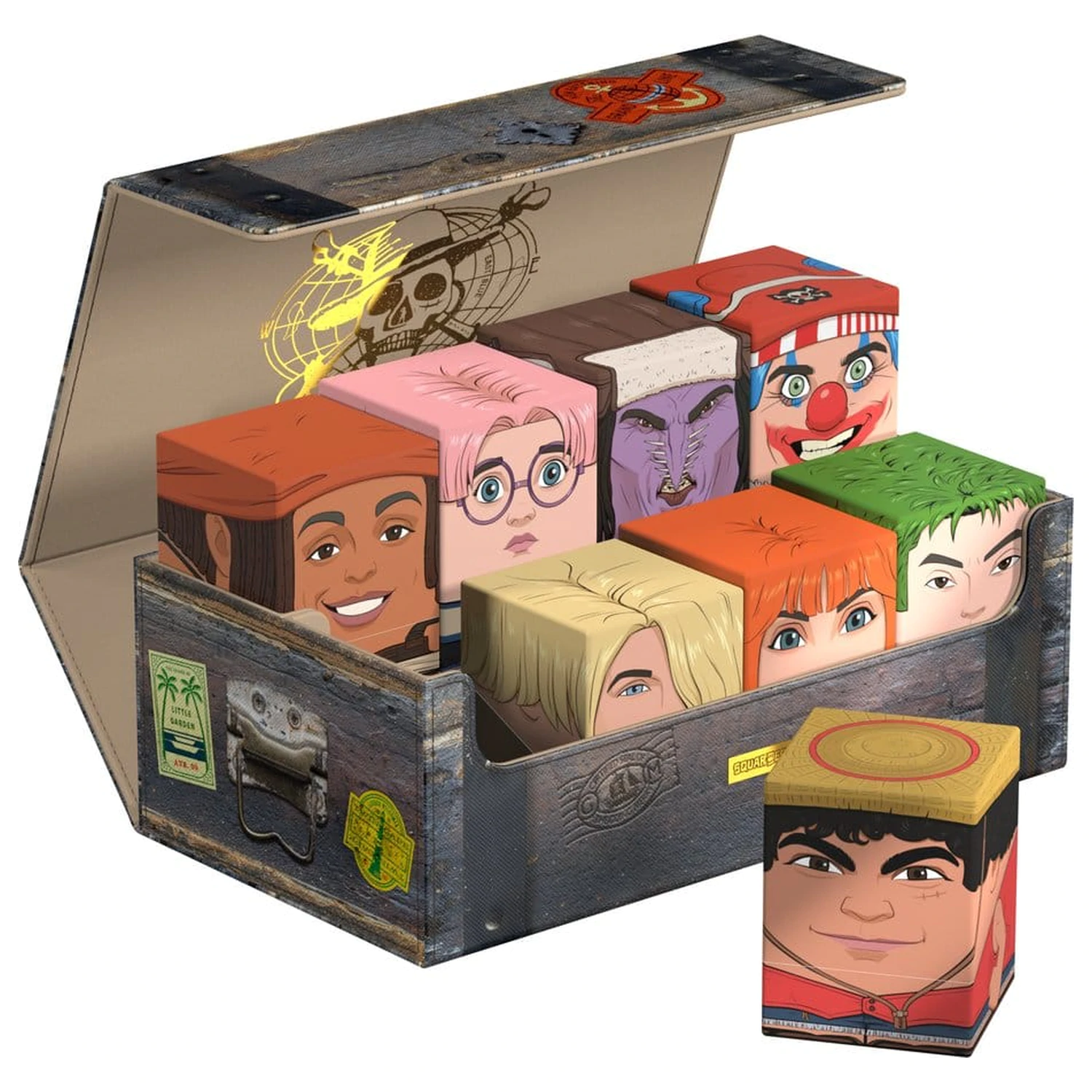 Squaroes Sběratelská kazeta 800 ONE PIECE - Dřevěná truhla fotografii produktu