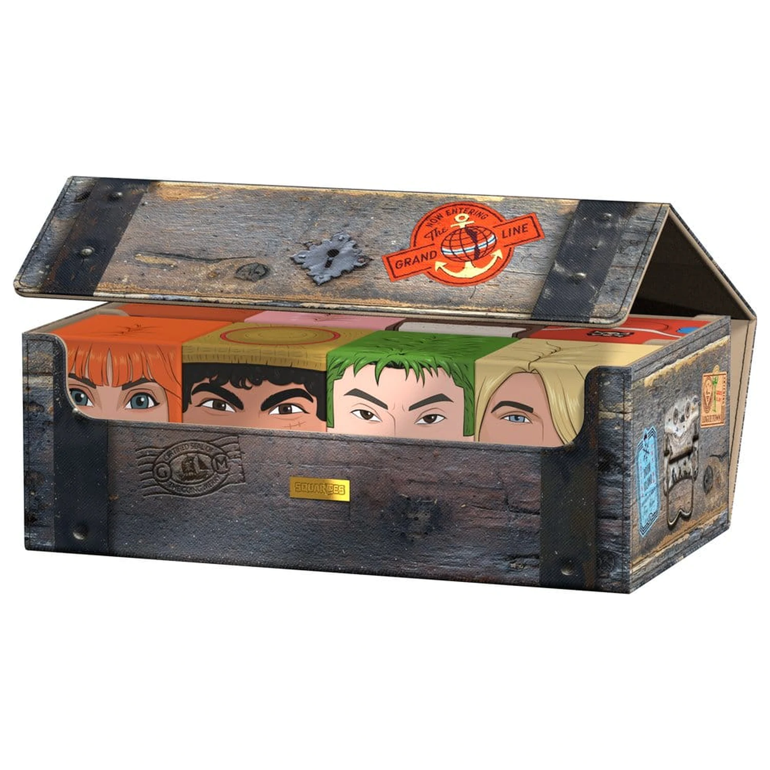 Squaroes Sběratelská kazeta 800 ONE PIECE - Dřevěná truhla fotografii produktu