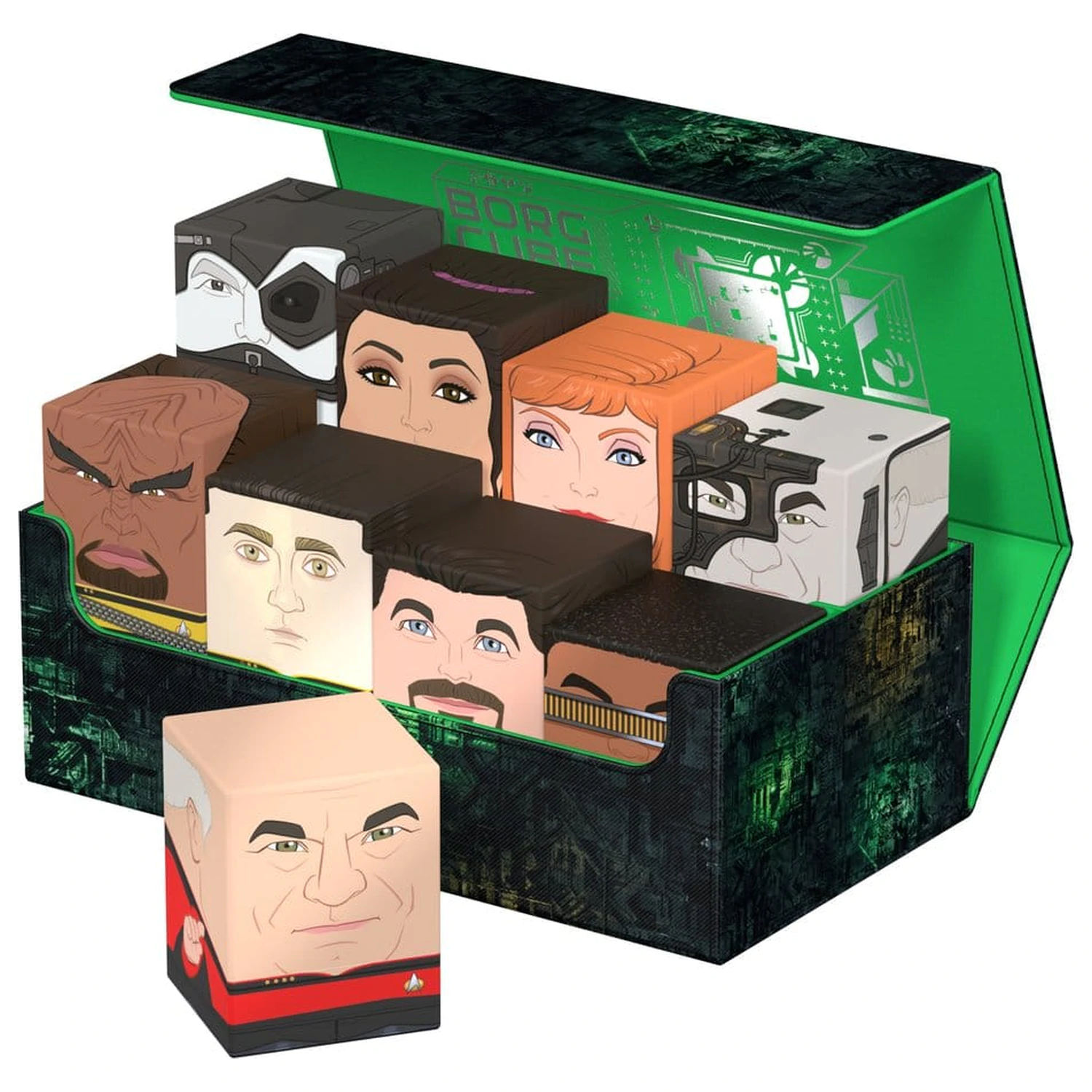 Squaroes Sběratelské pouzdro 800 Star Trek: The Next Generation - Borg Cube fotografii produktu