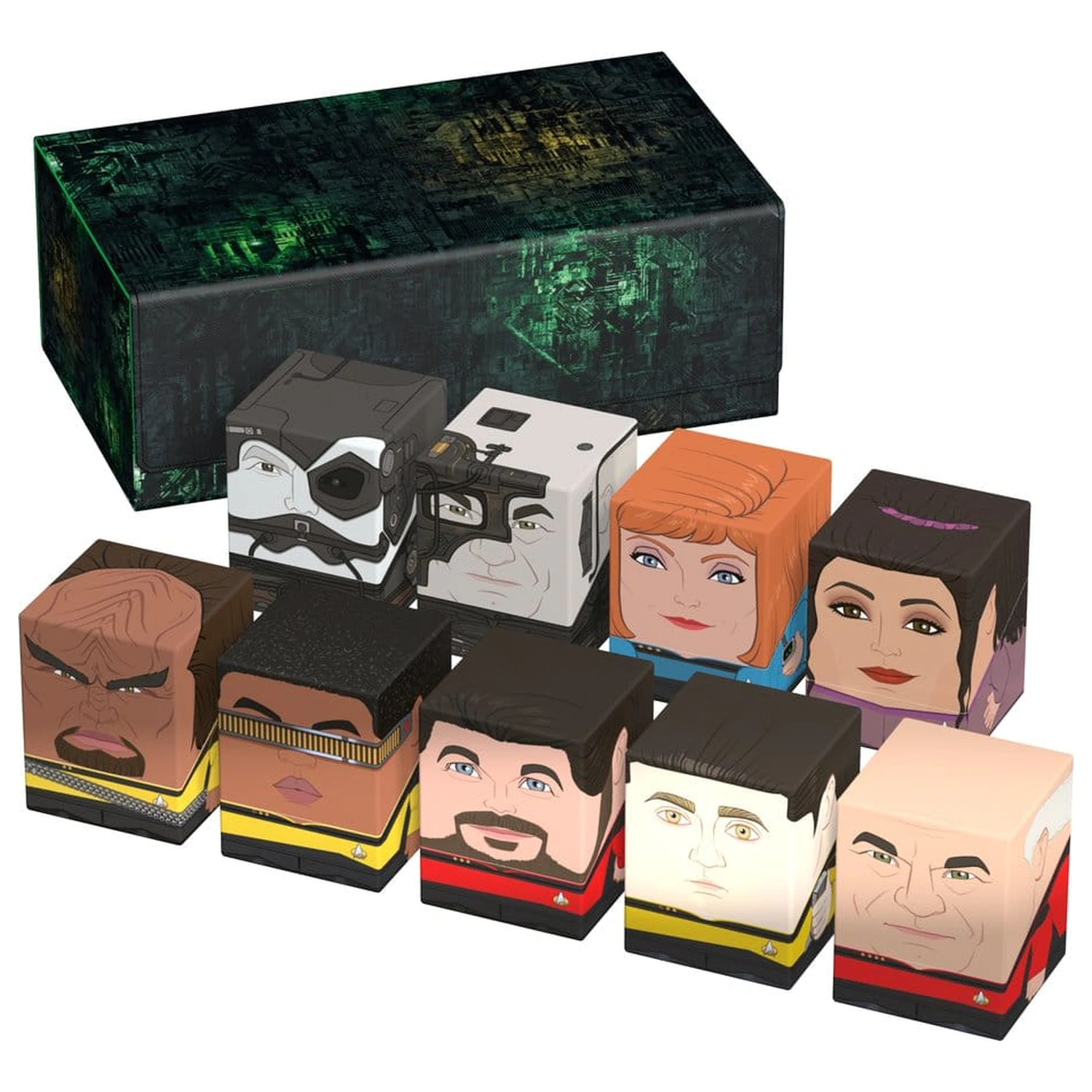 Squaroes Sběratelské pouzdro 800 Star Trek: The Next Generation - Borg Cube fotografii produktu