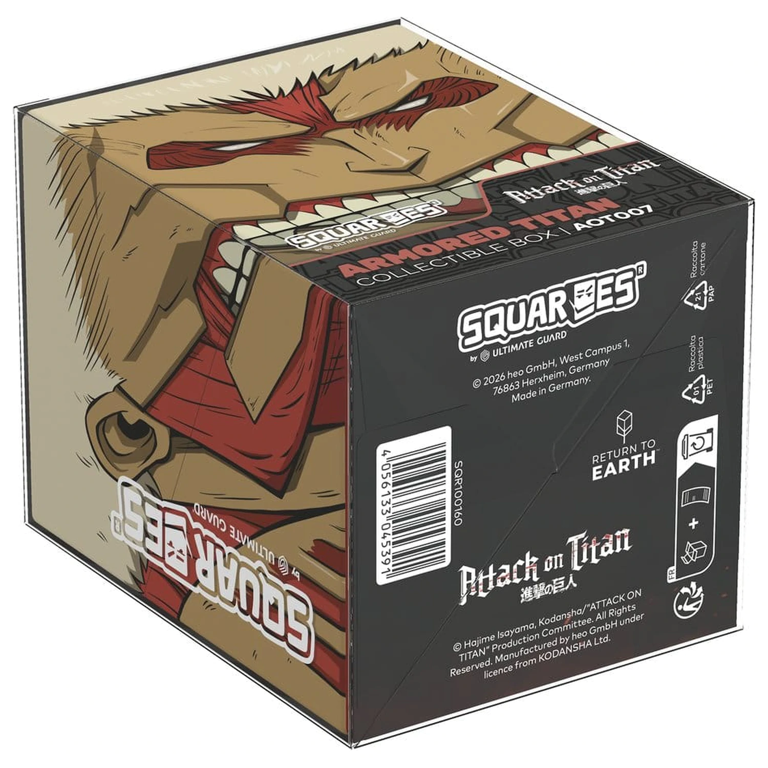 Squaroes Squaroe Attack on Titan AOT007 - Armored Titan fotografii produktu