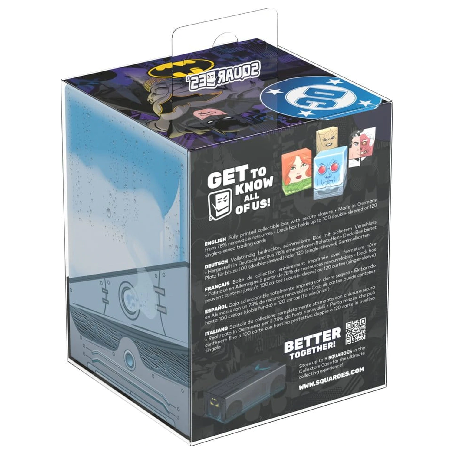 Squaroes Squaroe Batman: Gotham City GC010 - Mr. Freeze fotografii produktu