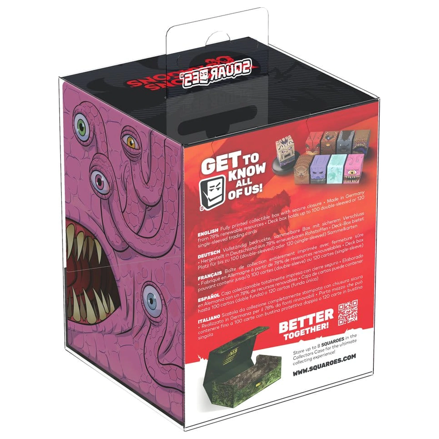 Squaroes Squaroe Dungeons & Dragons DND001 - Beholder fotografii produktu