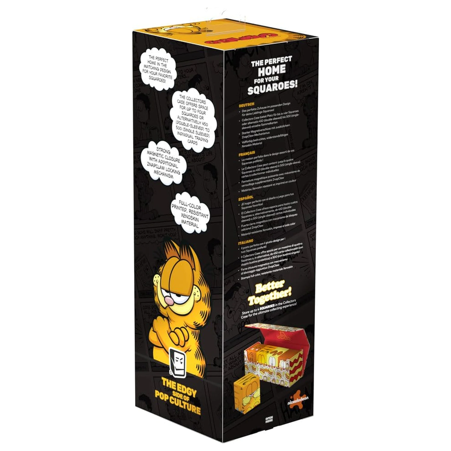 Squaroes Squaroe Garfield sběratelský kufřík - Monday Survival Lasagna fotografii produktu