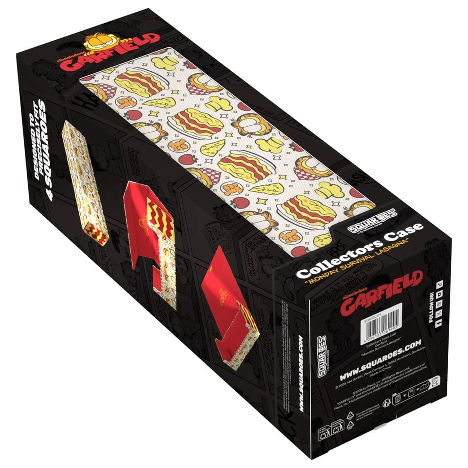 Squaroes Squaroe Garfield sběratelský kufřík - Monday Survival Lasagna fotografii produktu