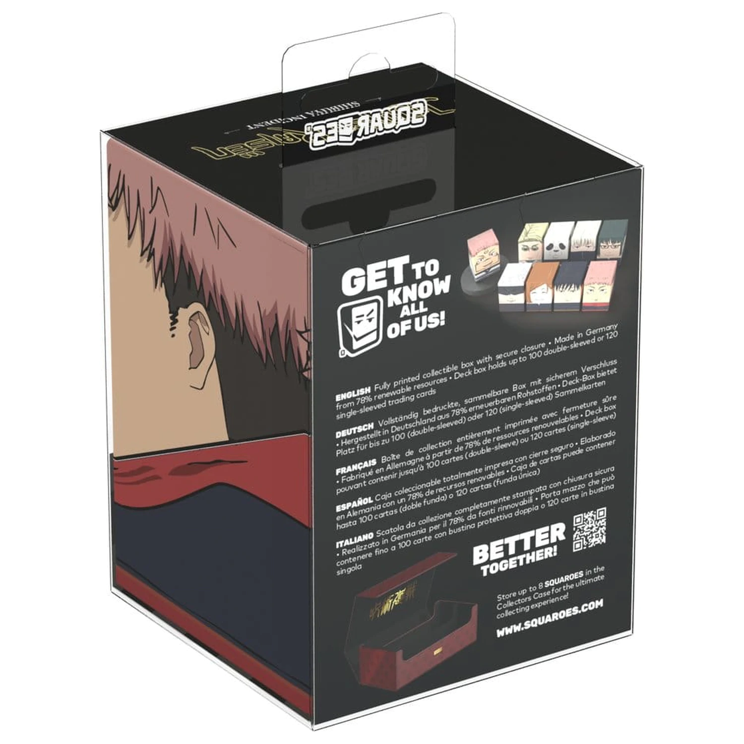 Squaroes Squaroe Jujutsu Kaisen JK001 - Yuji Itadori fotografii produktu