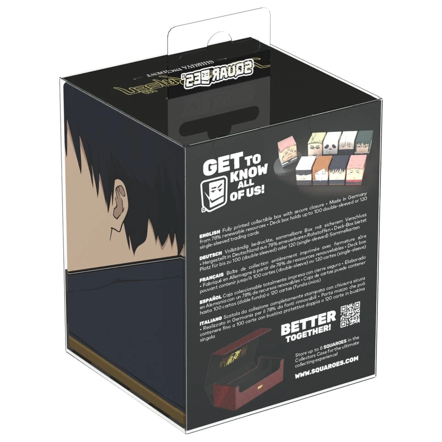 Squaroes Squaroe Jujutsu Kaisen JK002 - Megumi Fushiguro fotografii produktu