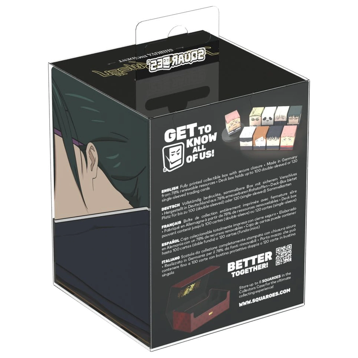 Squaroes Squaroe Jujutsu Kaisen JK004 - Maki Zen'in fotografii produktu