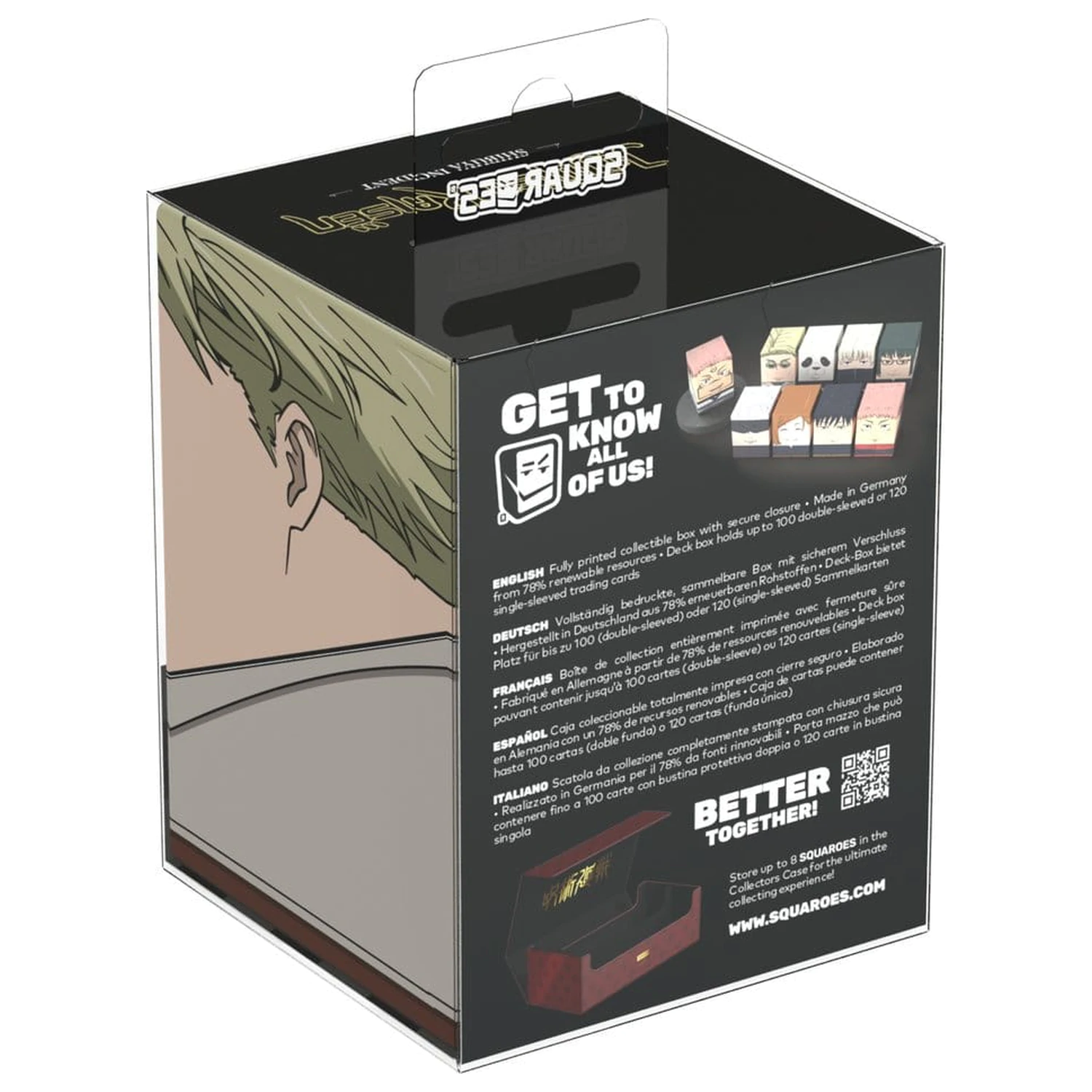 Squaroes Squaroe Jujutsu Kaisen JK008 - Kento Nanami fotografii produktu