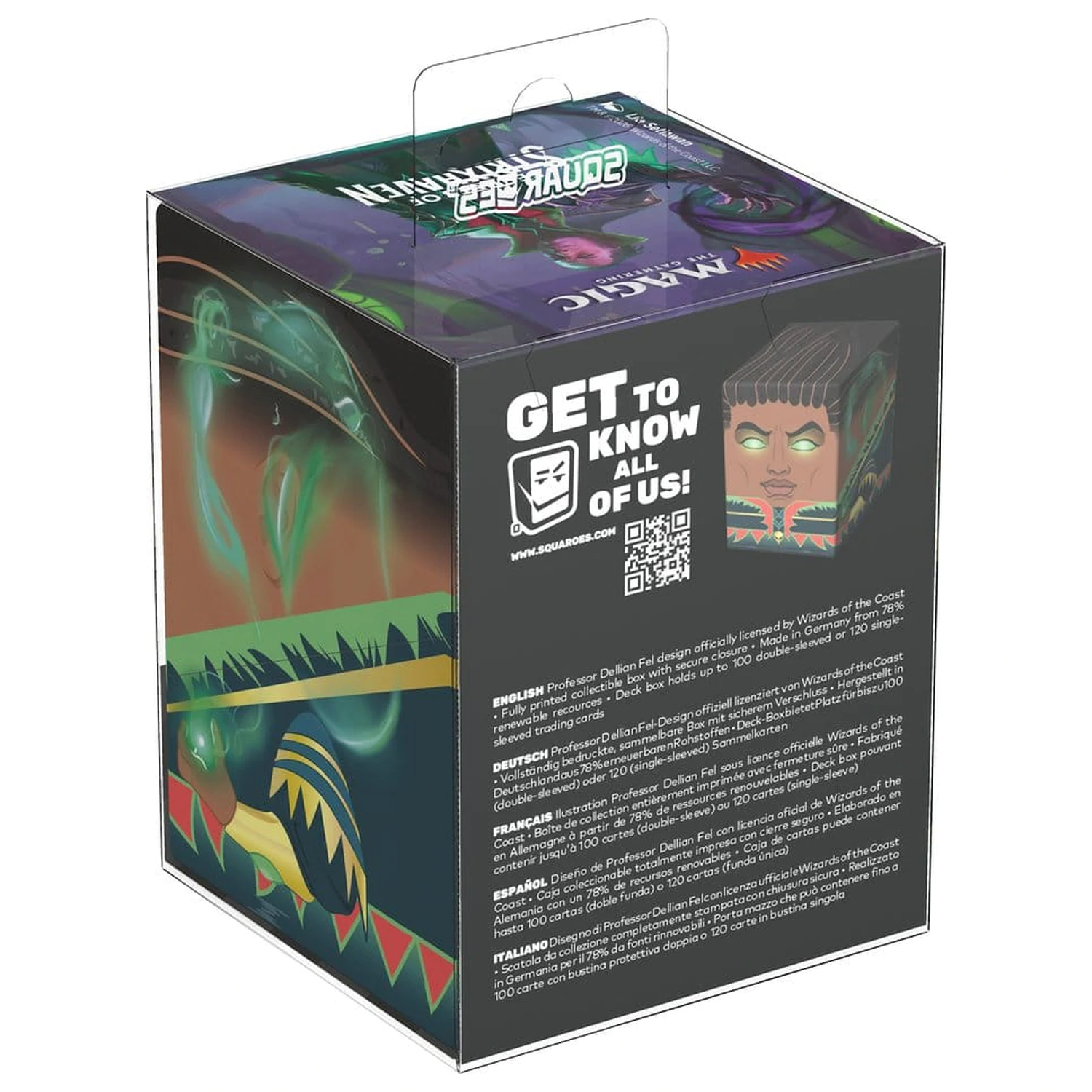 Squaroes Squaroe Magic: The Gathering "SOS" MTG009 - Professor Dellian Fel fotografii produktu