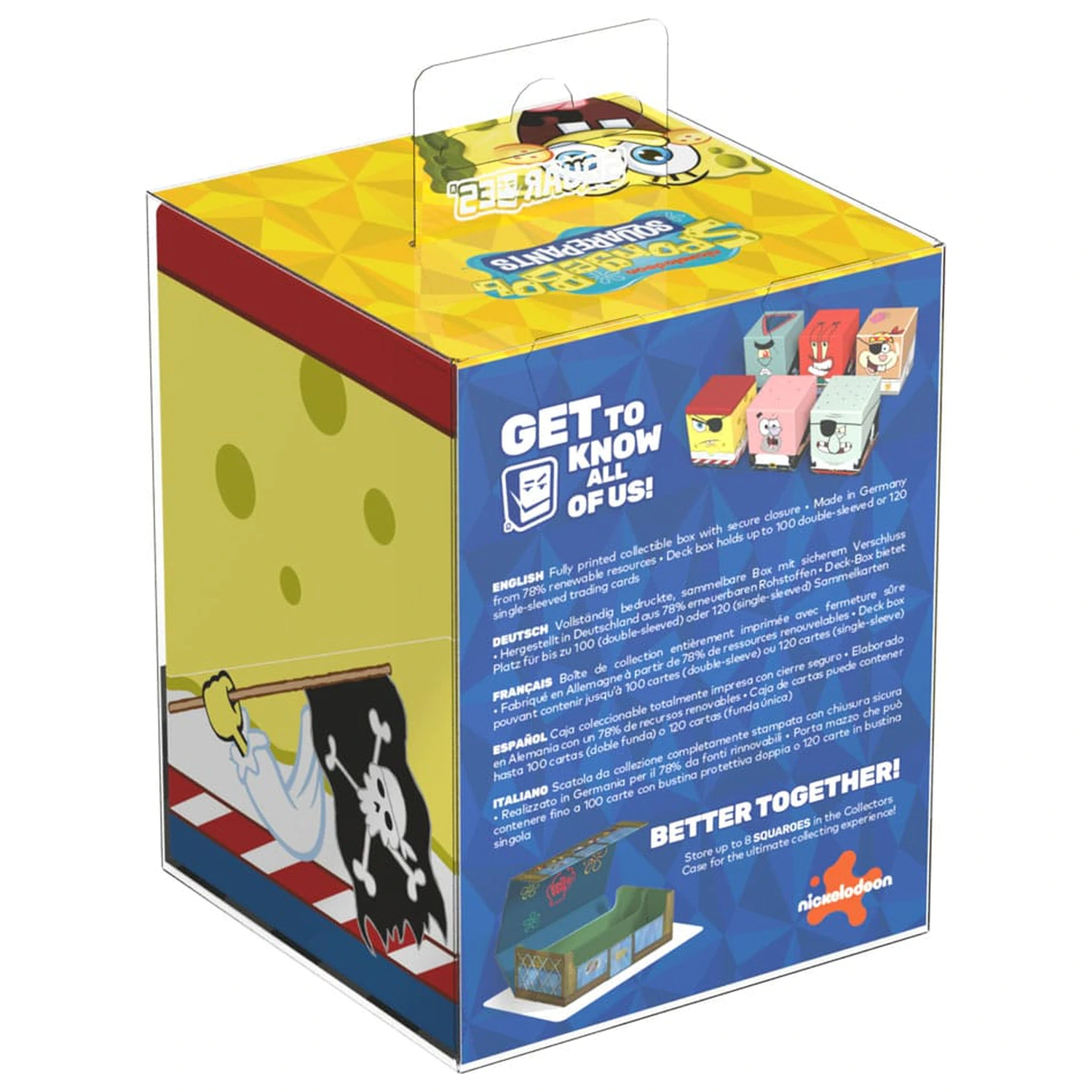 Squaroes Squaroe houba SpongeBob SquarePants™ SB015 - Pirát Spongebob fotografii produktu