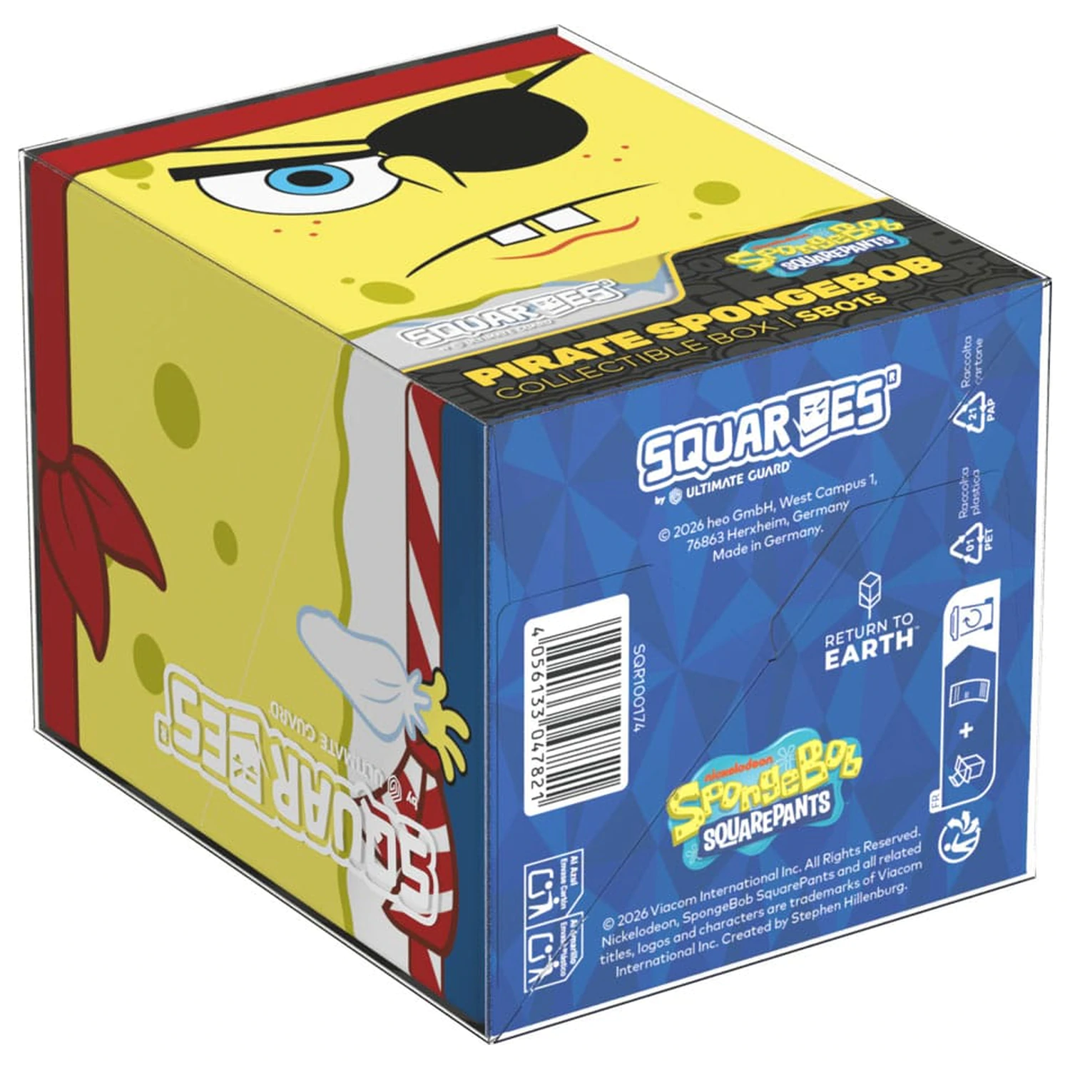 Squaroes Squaroe houba SpongeBob SquarePants™ SB015 - Pirát Spongebob fotografii produktu