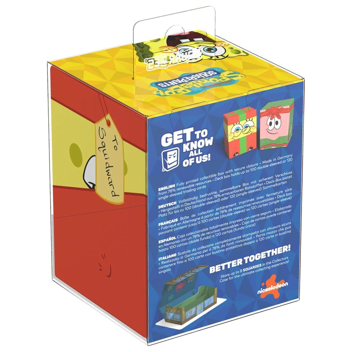 Squaroes Squaroe SpongeBob SquarePants™ SB021 - Sváteční SpongeBob fotografii produktu