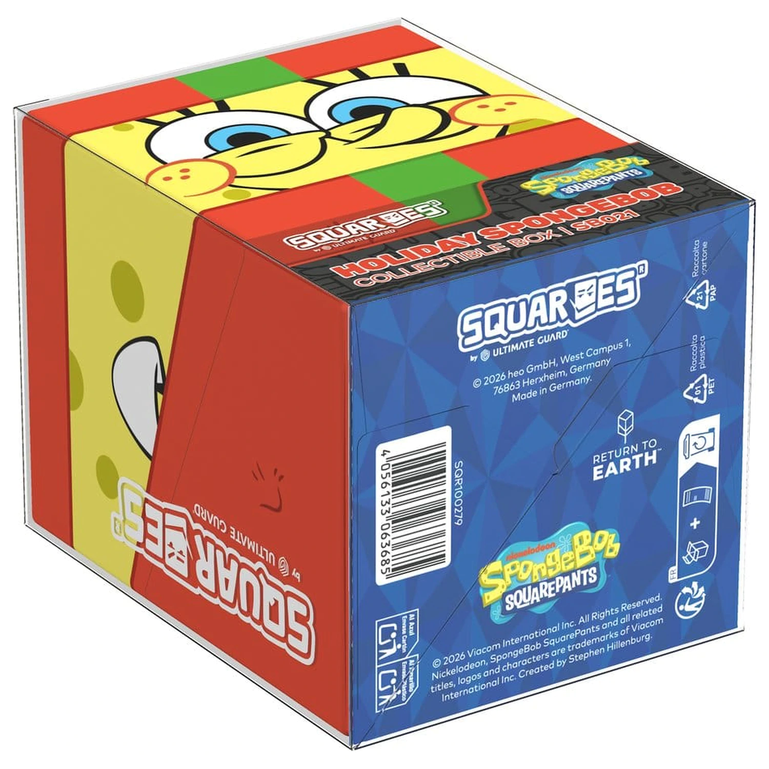 Squaroes Squaroe SpongeBob SquarePants™ SB021 - Sváteční SpongeBob fotografii produktu
