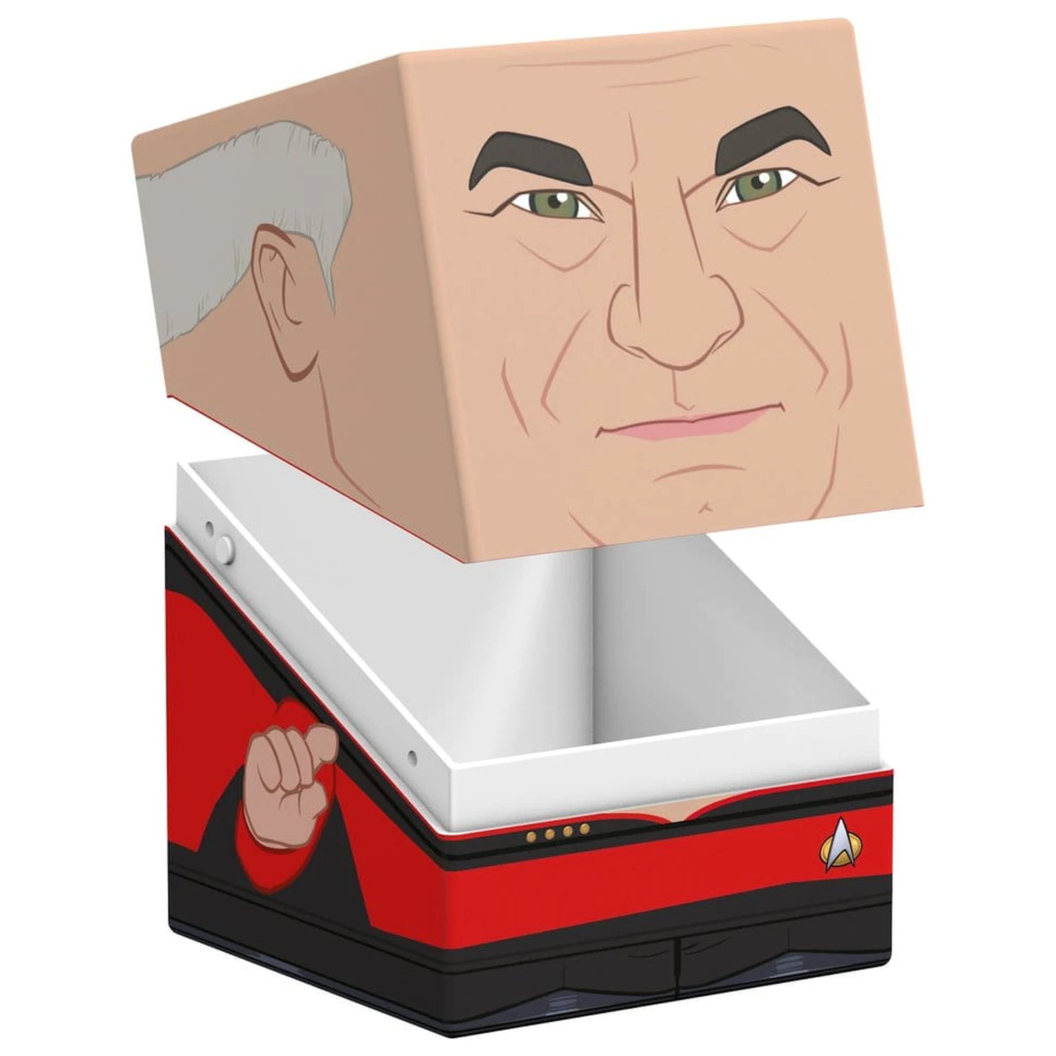 Squaroes Squaroe Star Trek: The Next Generation ST019 - Captain Picard fotografii produktu