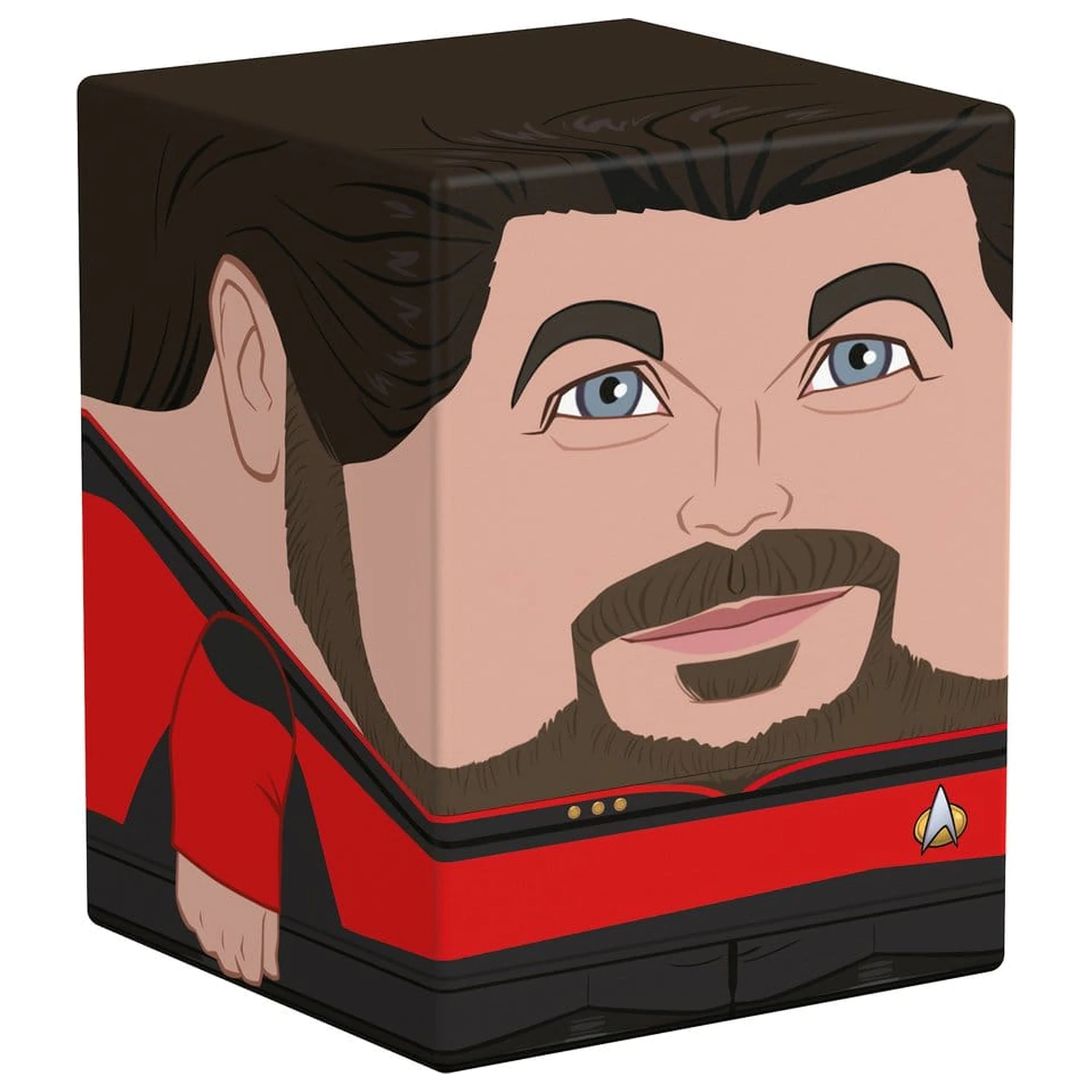 Squaroes Squaroe Star Trek: The Next Generation ST021 - William Riker fotografii produktu