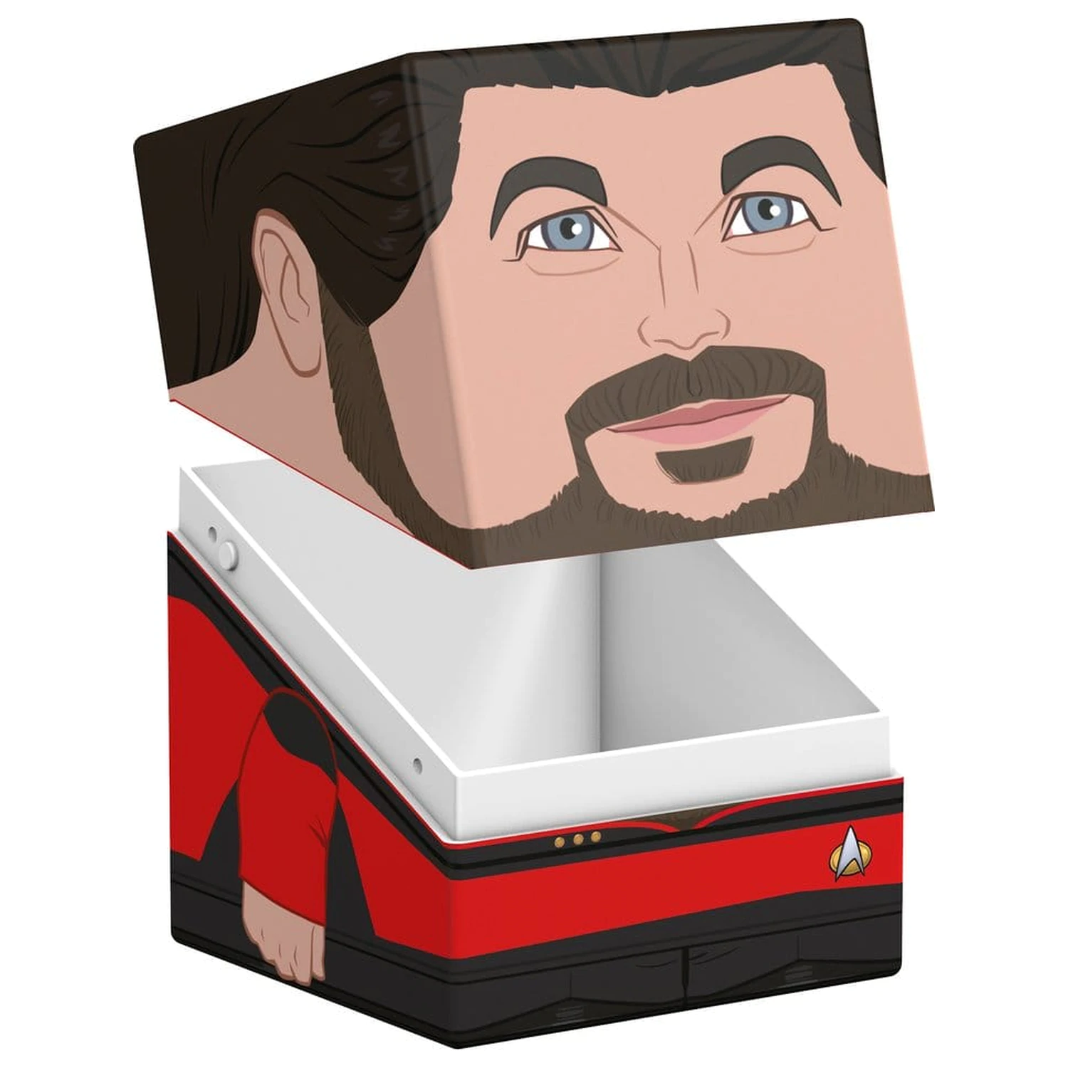 Squaroes Squaroe Star Trek: The Next Generation ST021 - William Riker fotografii produktu