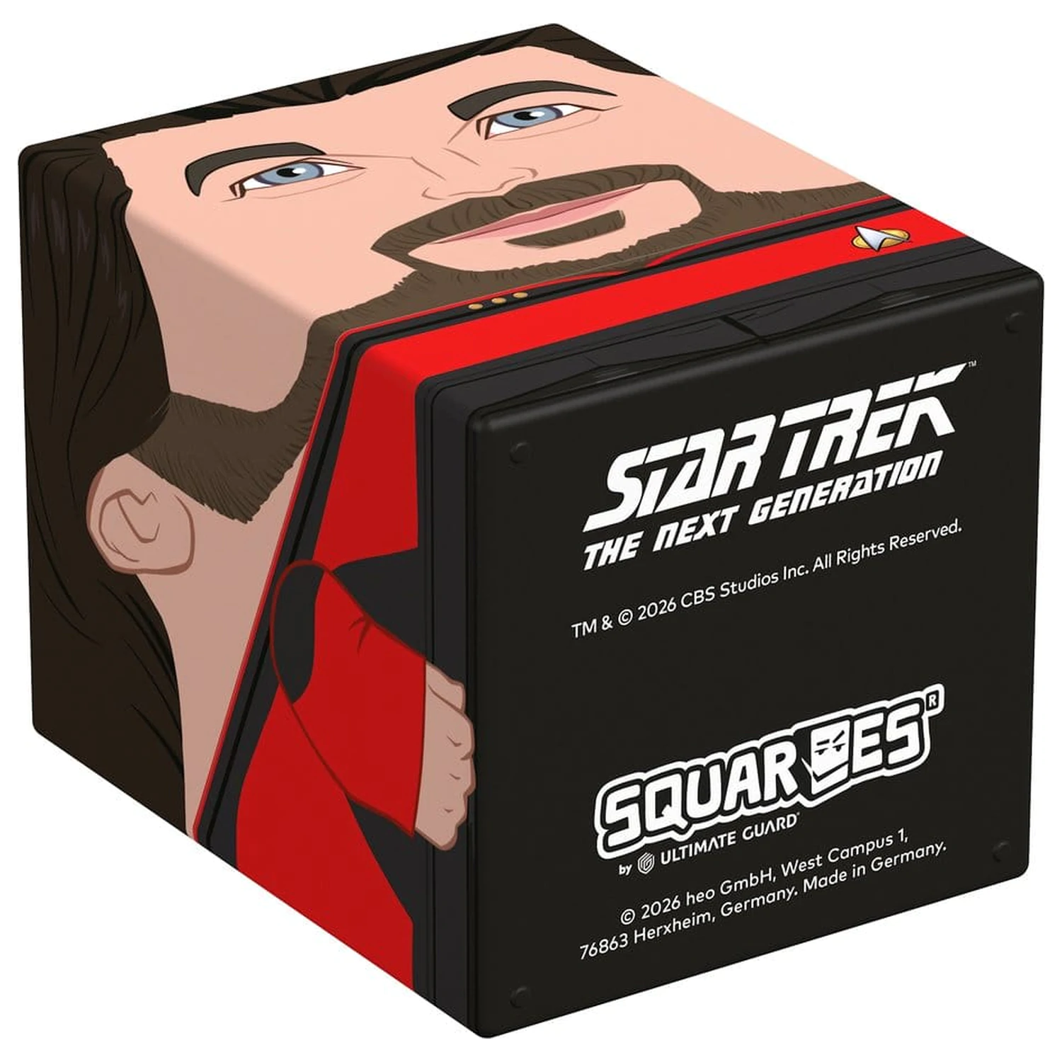 Squaroes Squaroe Star Trek: The Next Generation ST021 - William Riker fotografii produktu