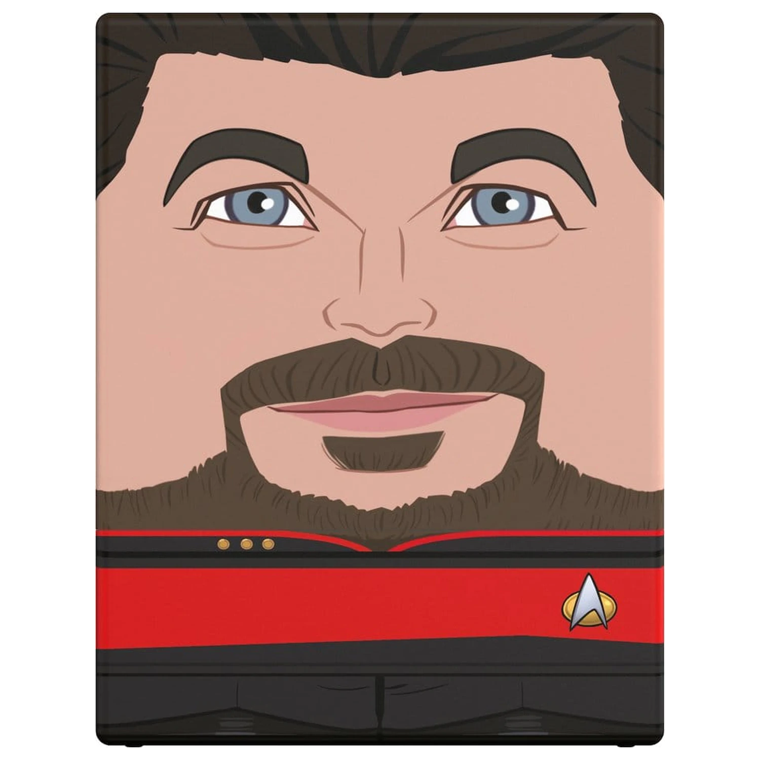Squaroes Squaroe Star Trek: The Next Generation ST021 - William Riker fotografii produktu