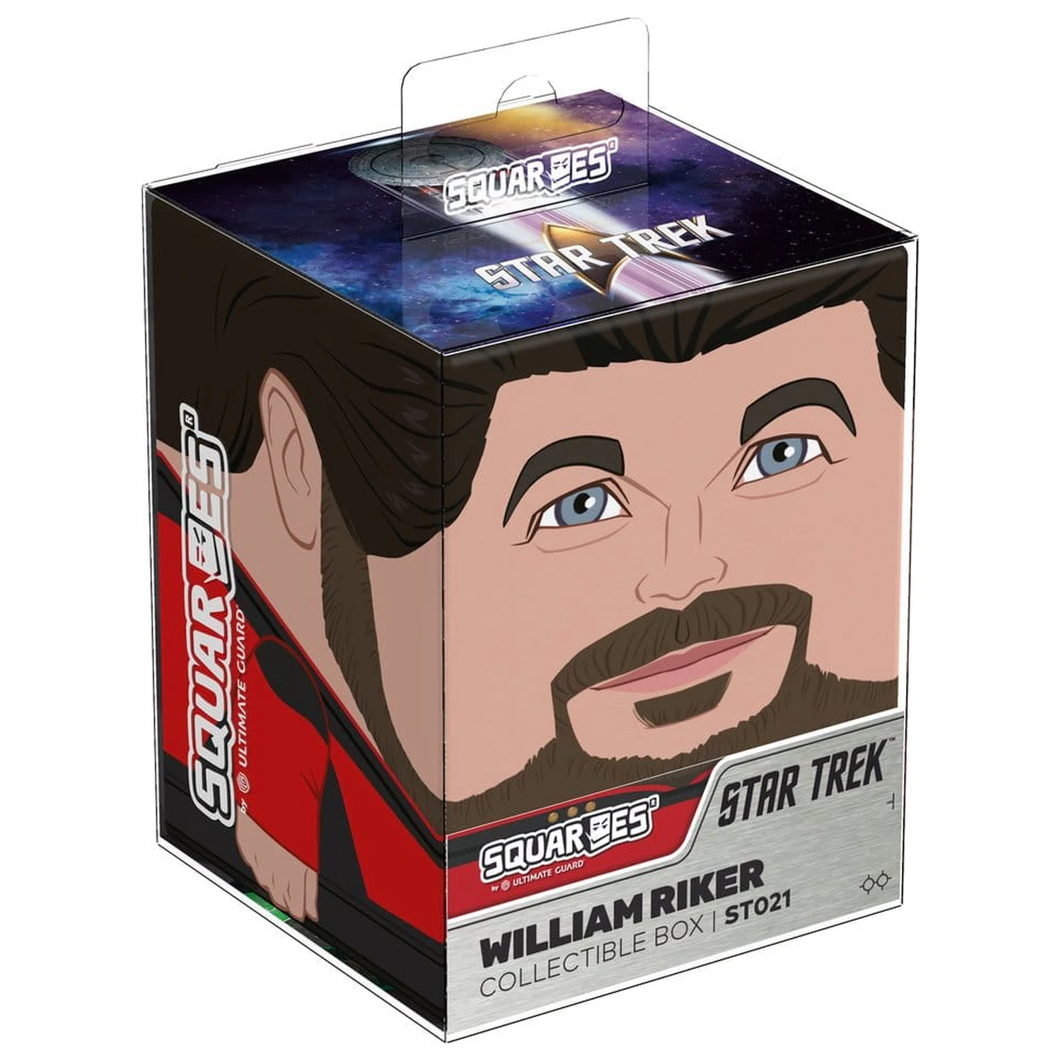 Squaroes Squaroe Star Trek: The Next Generation ST021 - William Riker fotografii produktu