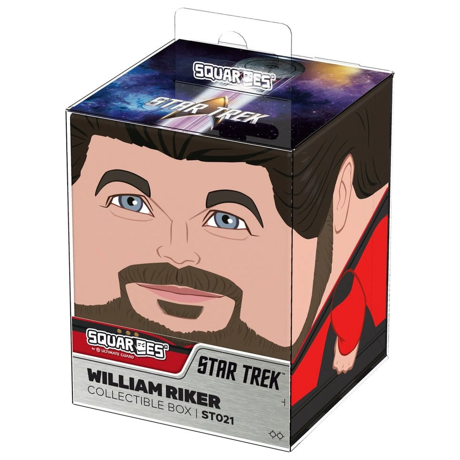 Squaroes Squaroe Star Trek: The Next Generation ST021 - William Riker fotografii produktu