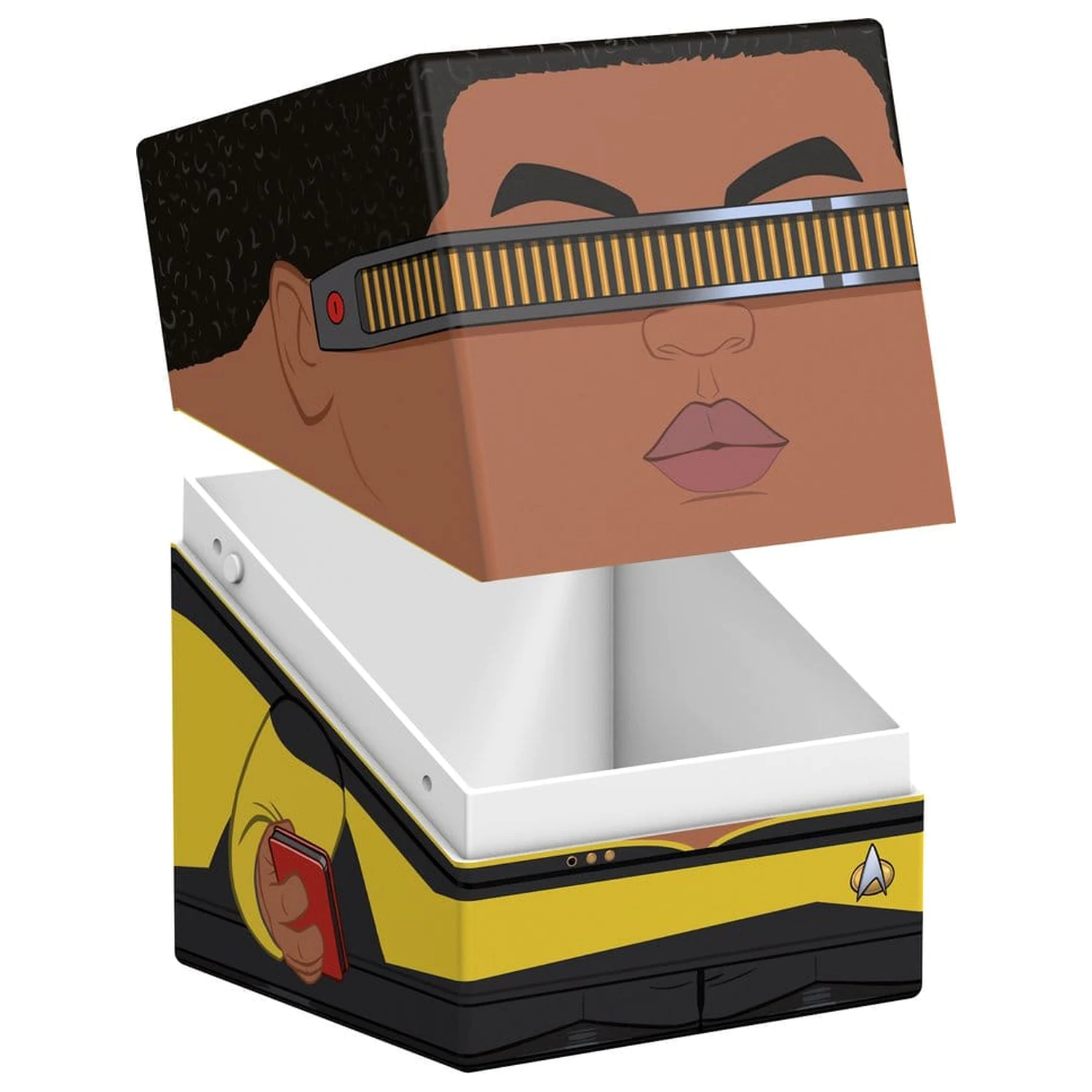Squaroes Squaroe Star Trek: The Next Generation ST022 - Geordi La Forge fotografii produktu