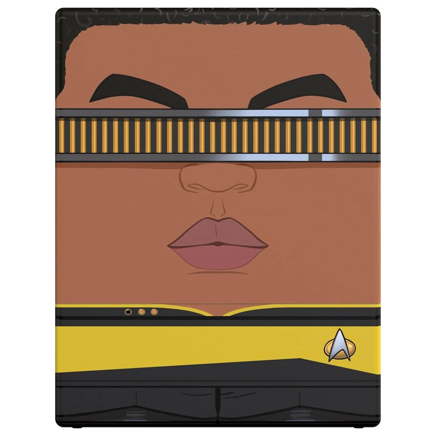 Squaroes Squaroe Star Trek: The Next Generation ST022 - Geordi La Forge fotografii produktu