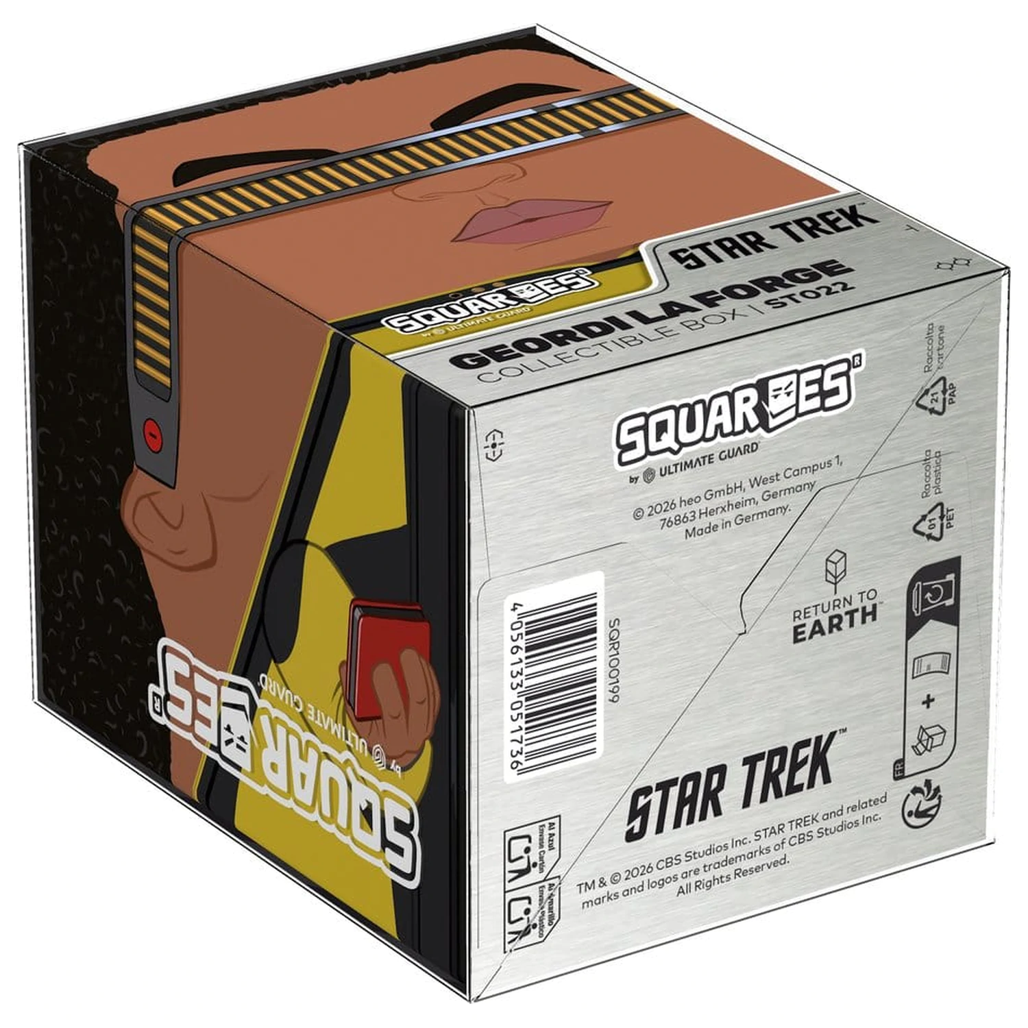 Squaroes Squaroe Star Trek: The Next Generation ST022 - Geordi La Forge fotografii produktu