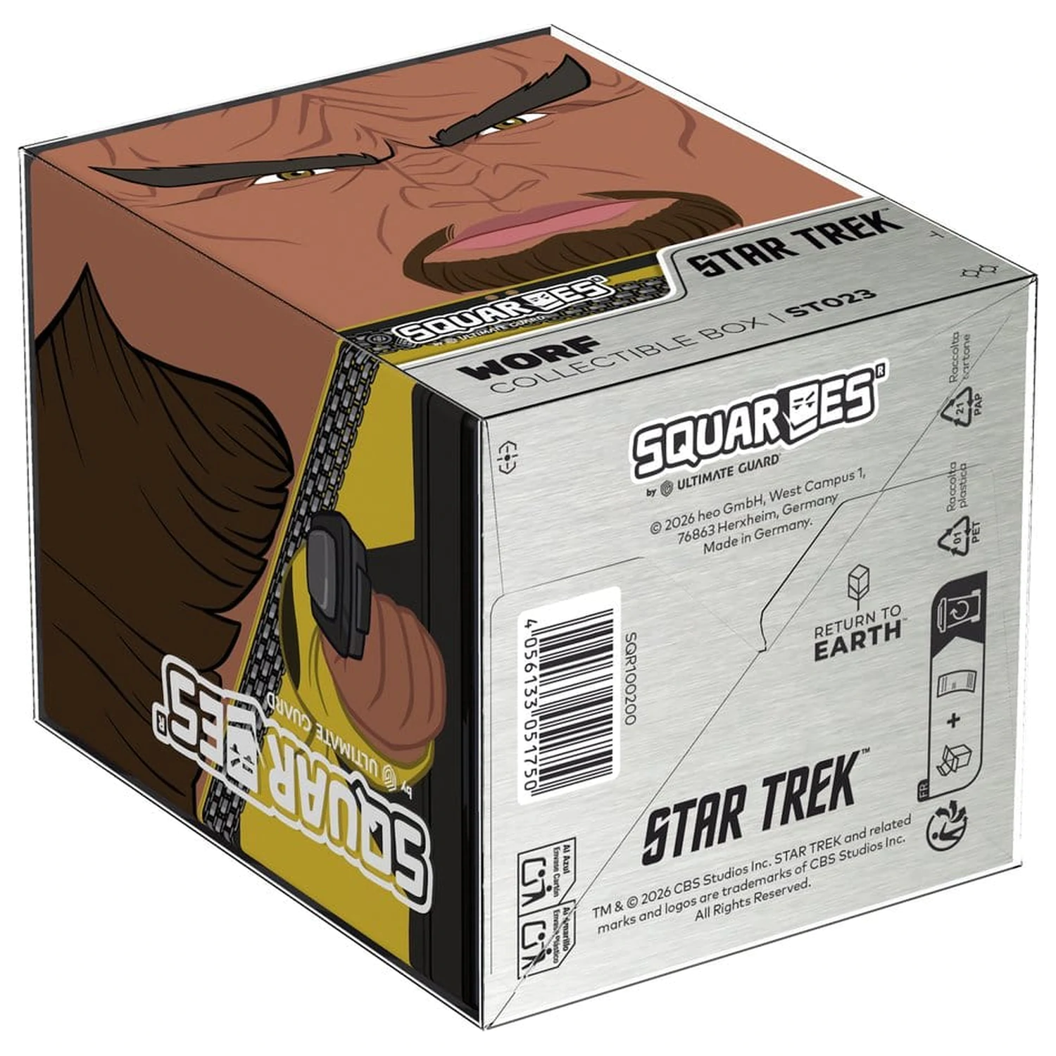 Squaroes Squaroe Star Trek: The Next Generation ST023 - Worf fotografii produktu