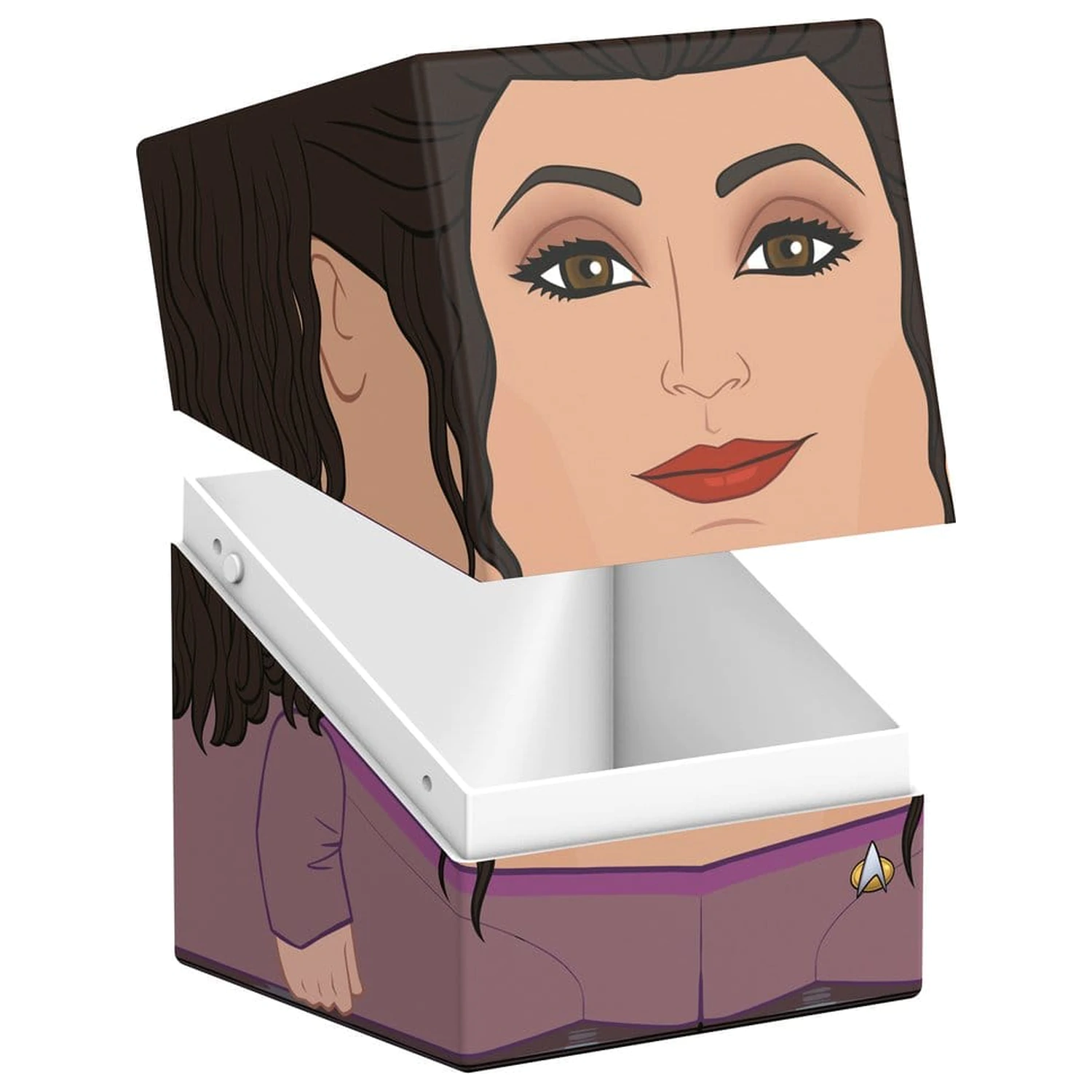 Squaroes Squaroe Star Trek: The Next Generation ST024 - Deanna Troi fotografii produktu