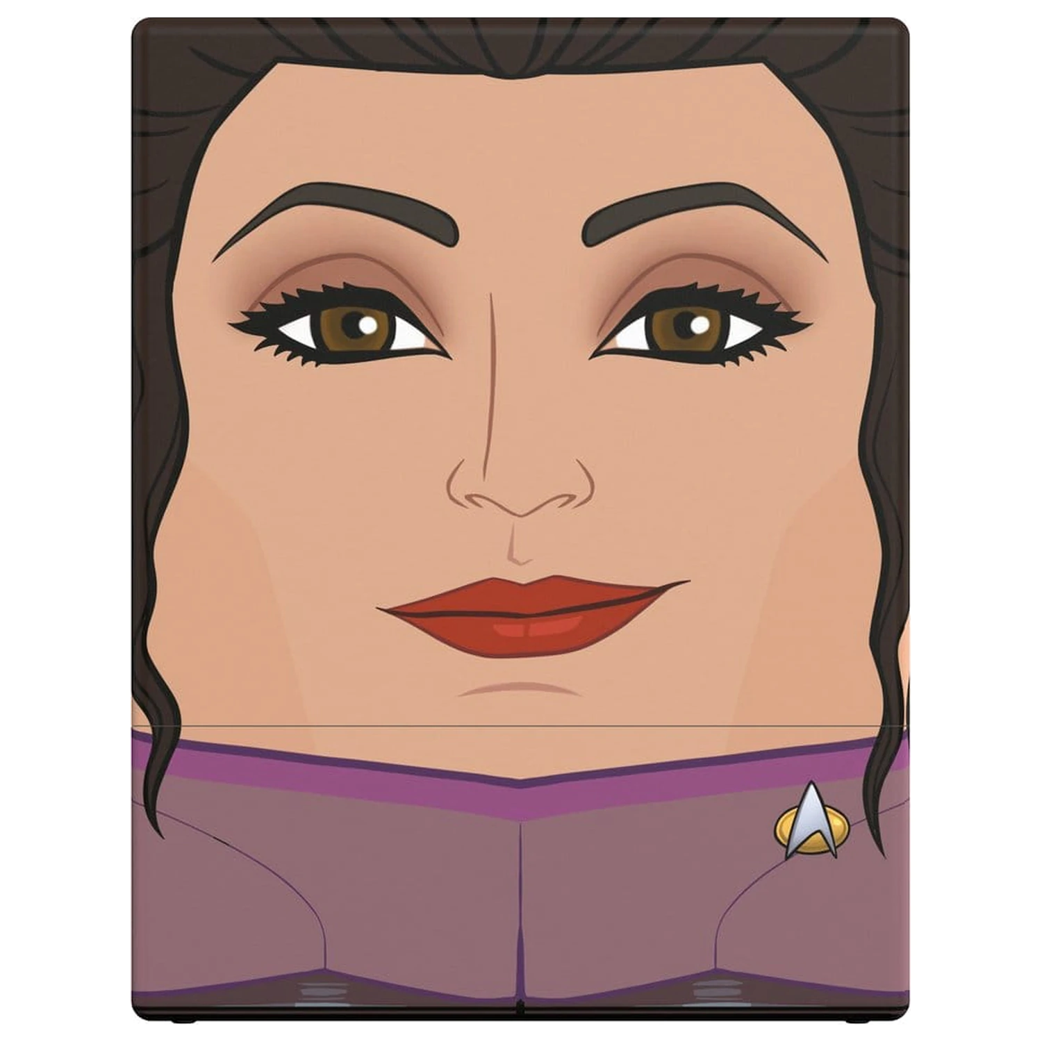 Squaroes Squaroe Star Trek: The Next Generation ST024 - Deanna Troi fotografii produktu