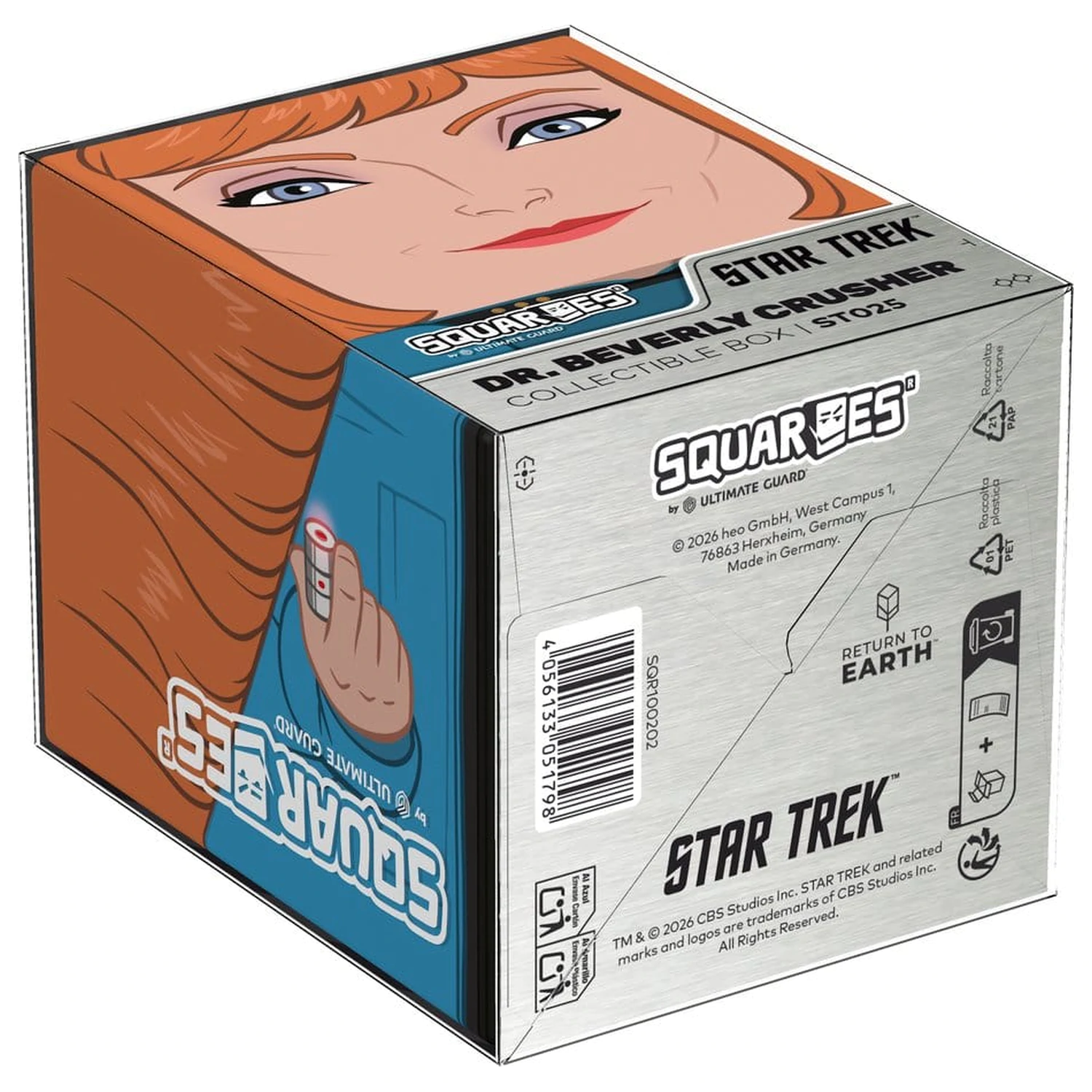 Squaroes Squaroe Star Trek: The Next Generation ST025 - Dr. Beverly Crusher fotografii produktu