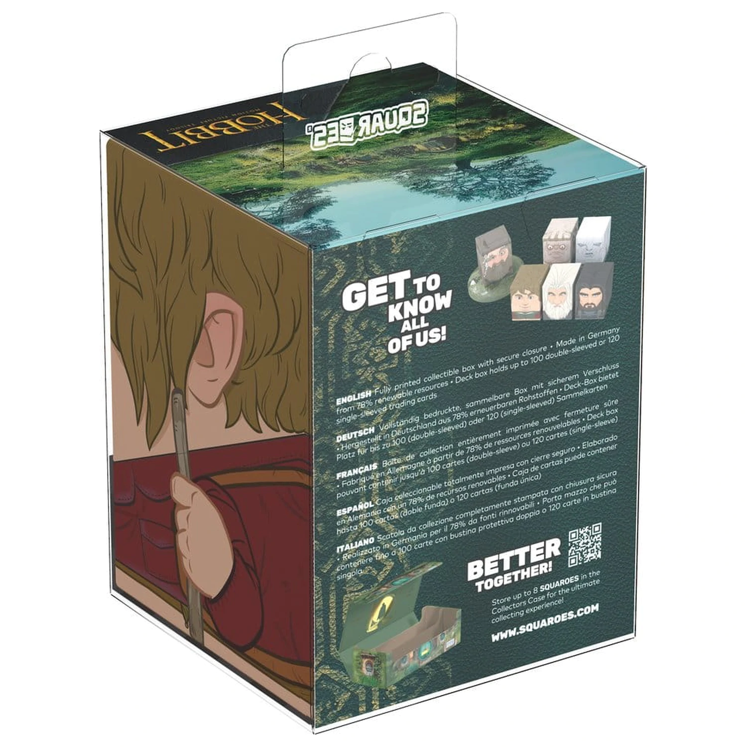 Squaroes Squaroe The Hobbit HOB001 - Bilbo Pytlík fotografii produktu