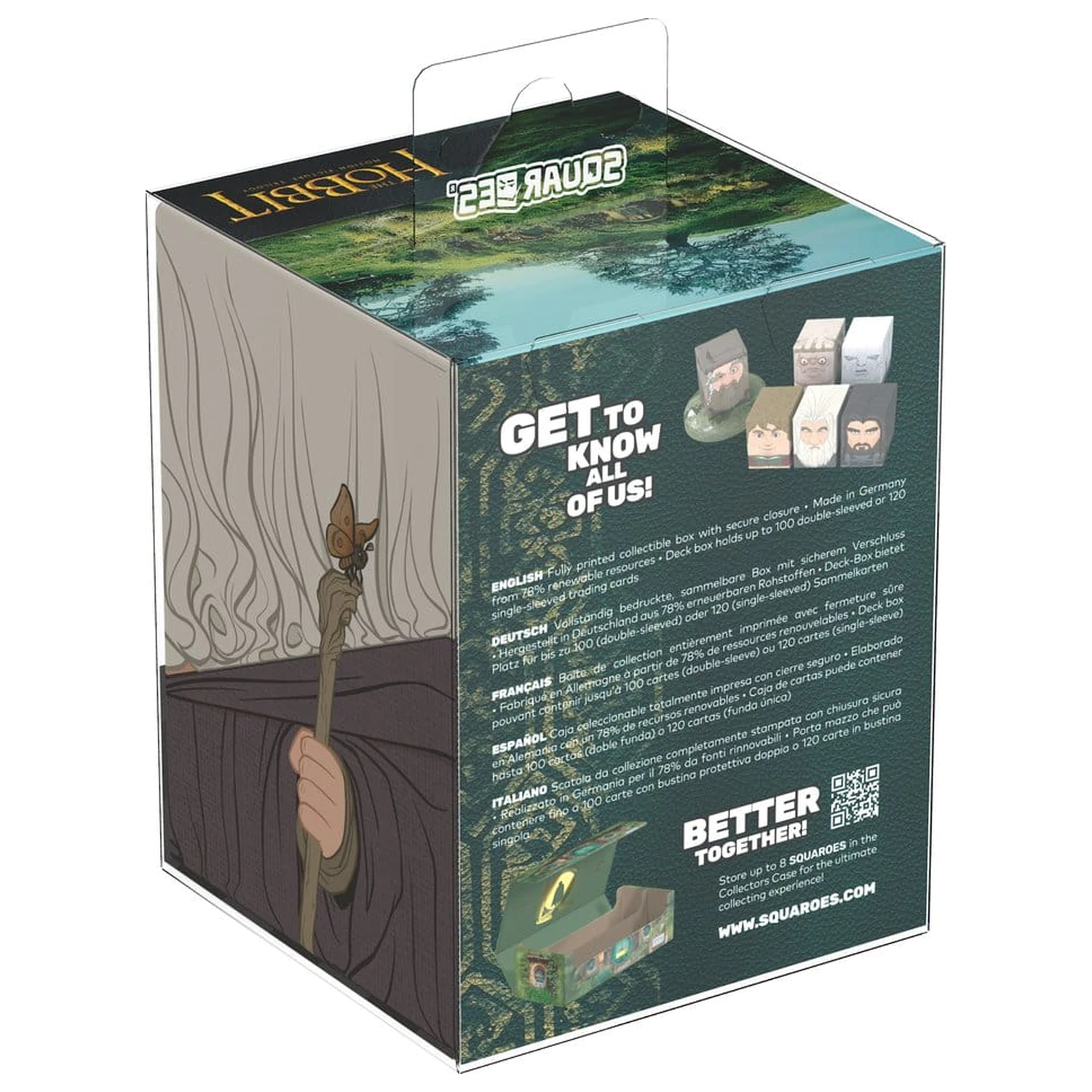 Squaroes Squaroe The Hobbit HOB002 - Gandalf the Grey fotografii produktu