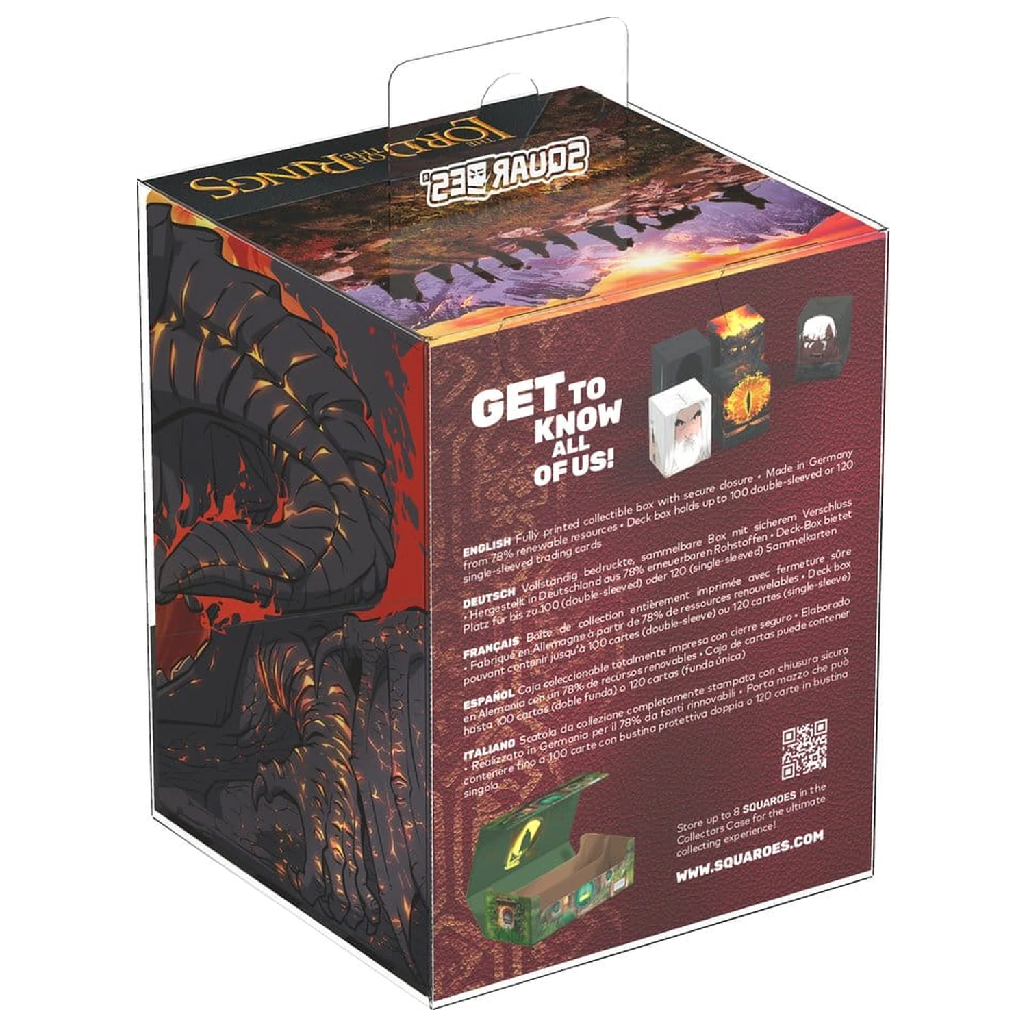 Squaroes Squaroe The Lord of the Rings LOTR010 - Balrog fotografii produktu