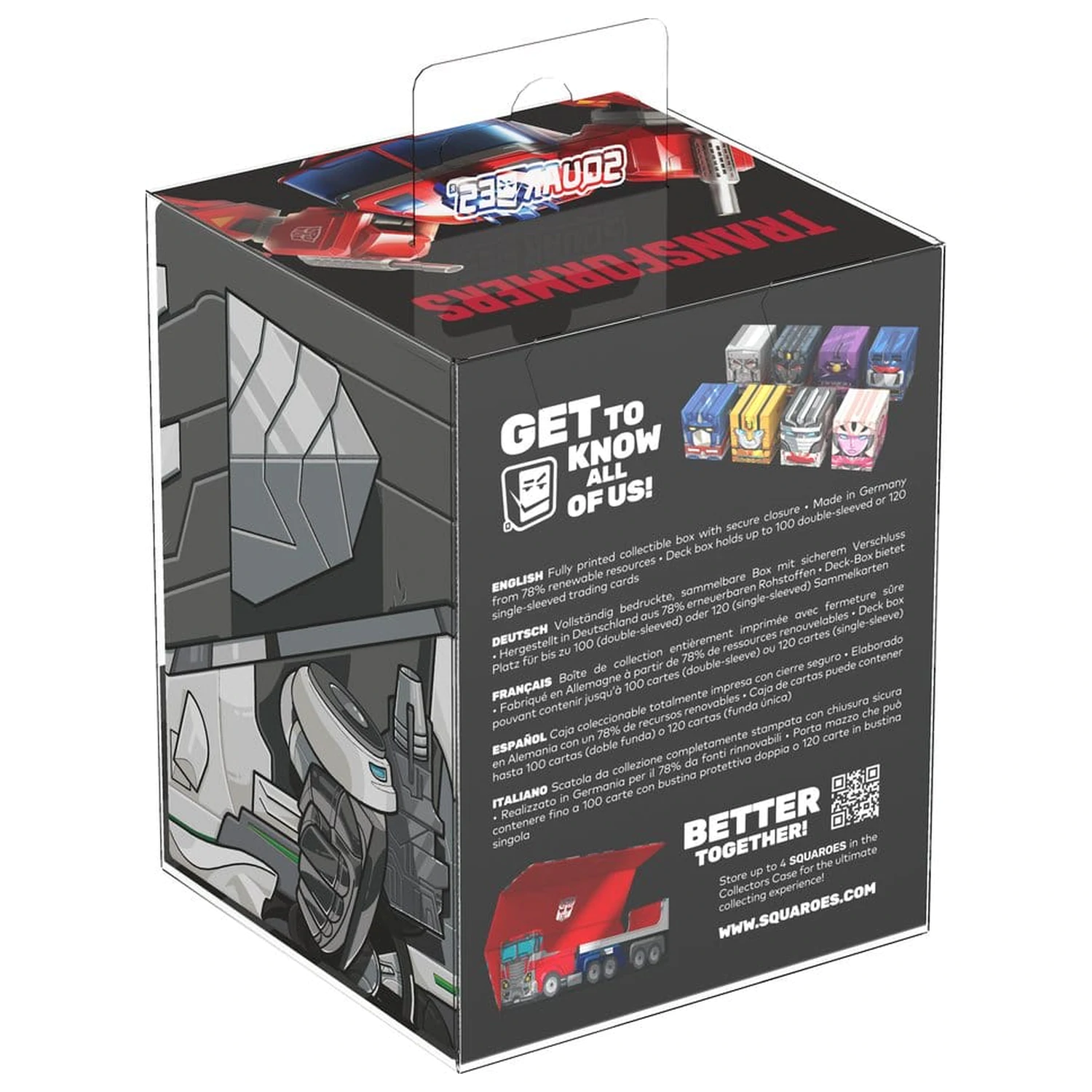 Squaroes Squaroe Transformers TR003 - Wheeljack fotografii produktu