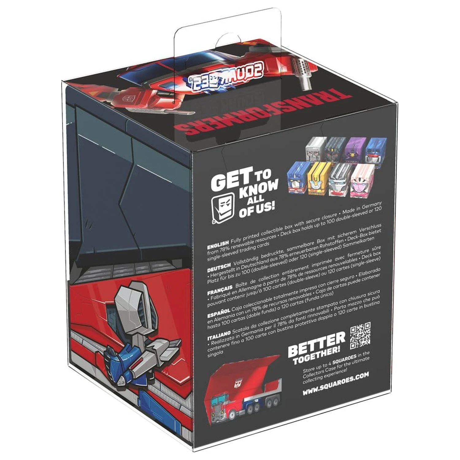 Squaroes Squaroe Transformers TR006 - Starscream fotografii produktu