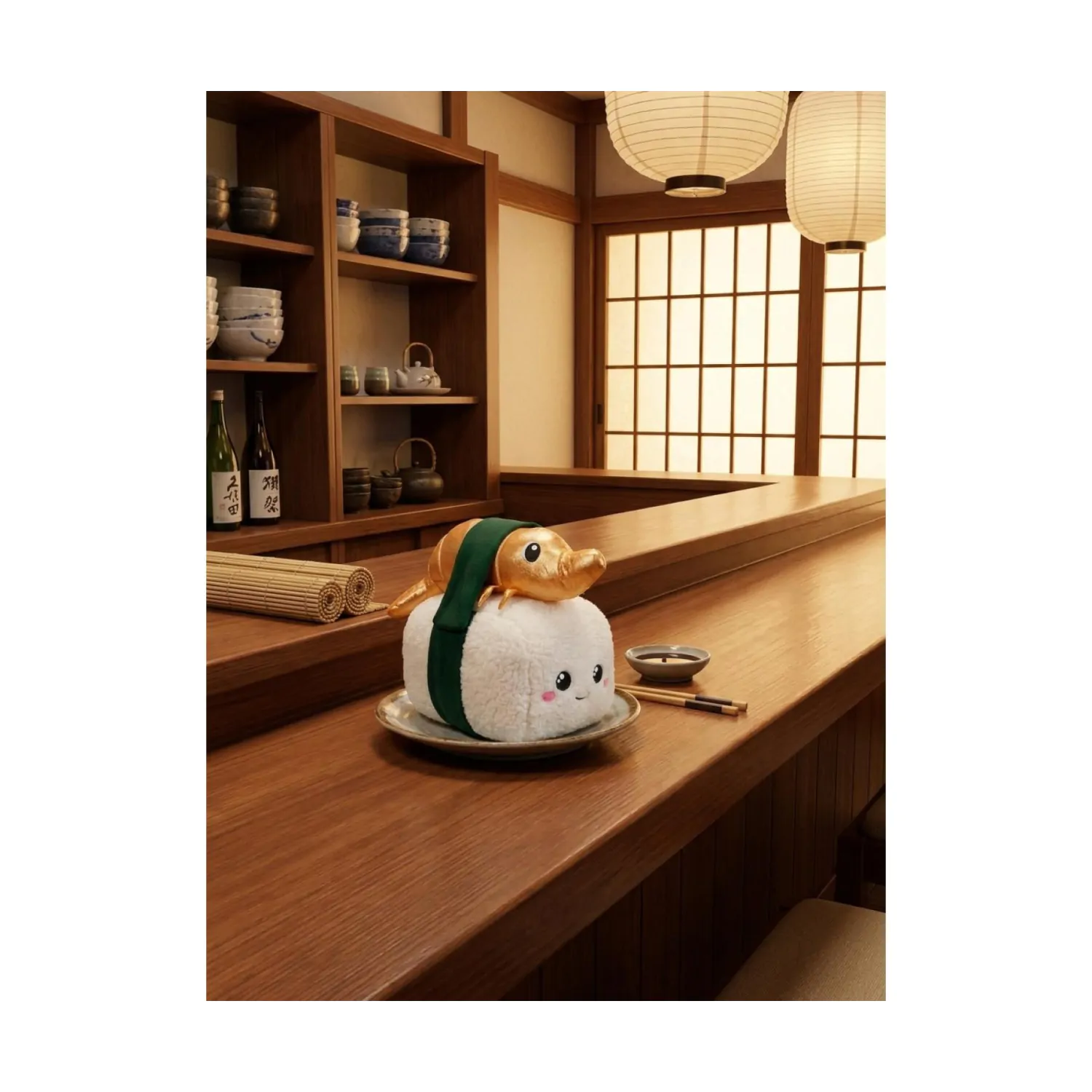 Squeezlings plyšák Niko Nigiri 20 cm fotografii produktu