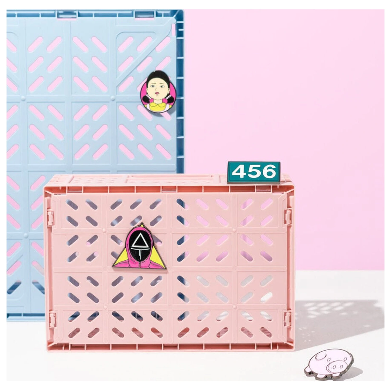 Squid Game sada 4 špendlíků fotografii produktu