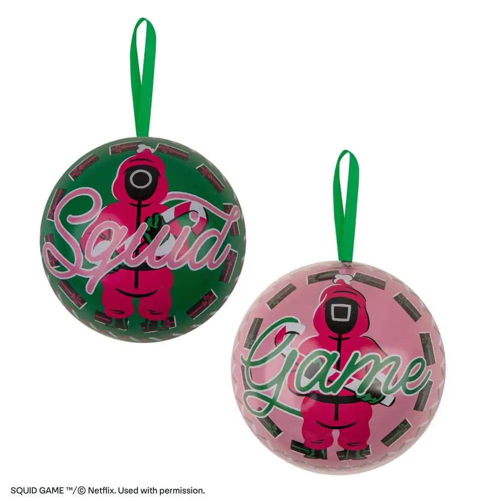 Squid Game ozdoba na stromeček s protiskluzovými ponožkami velikosti 35-45 fotografii produktu