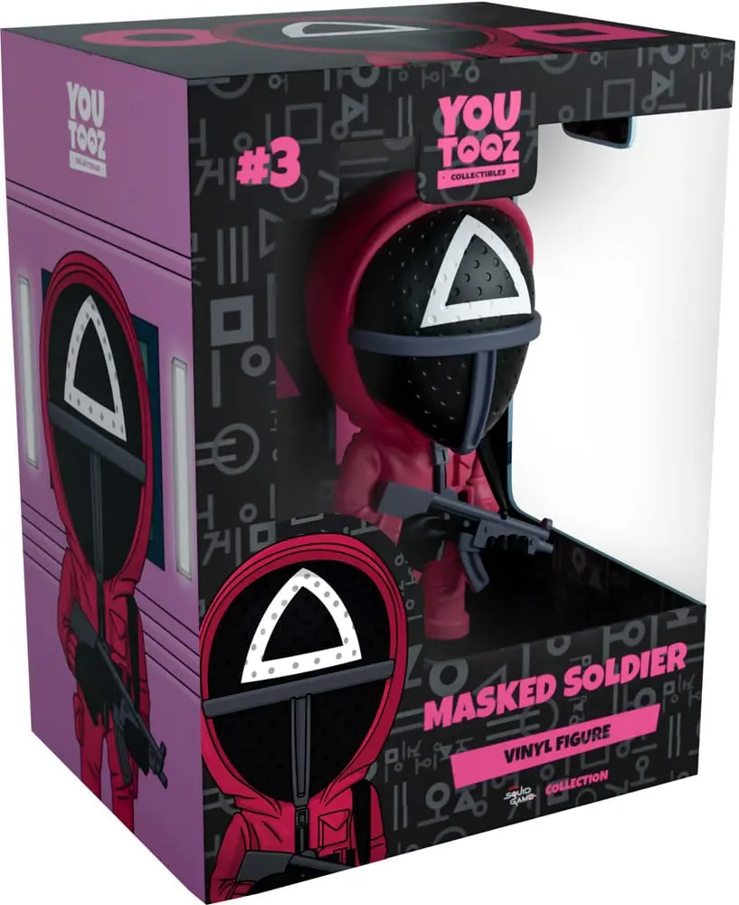 Squid Game Vinylová figurka Masked Soldier 11 cm fotografii produktu