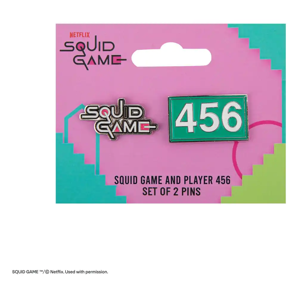 Squid Game Pins 2-Pack Squid Game & Player 456 – 2 ks v balení fotografii produktu